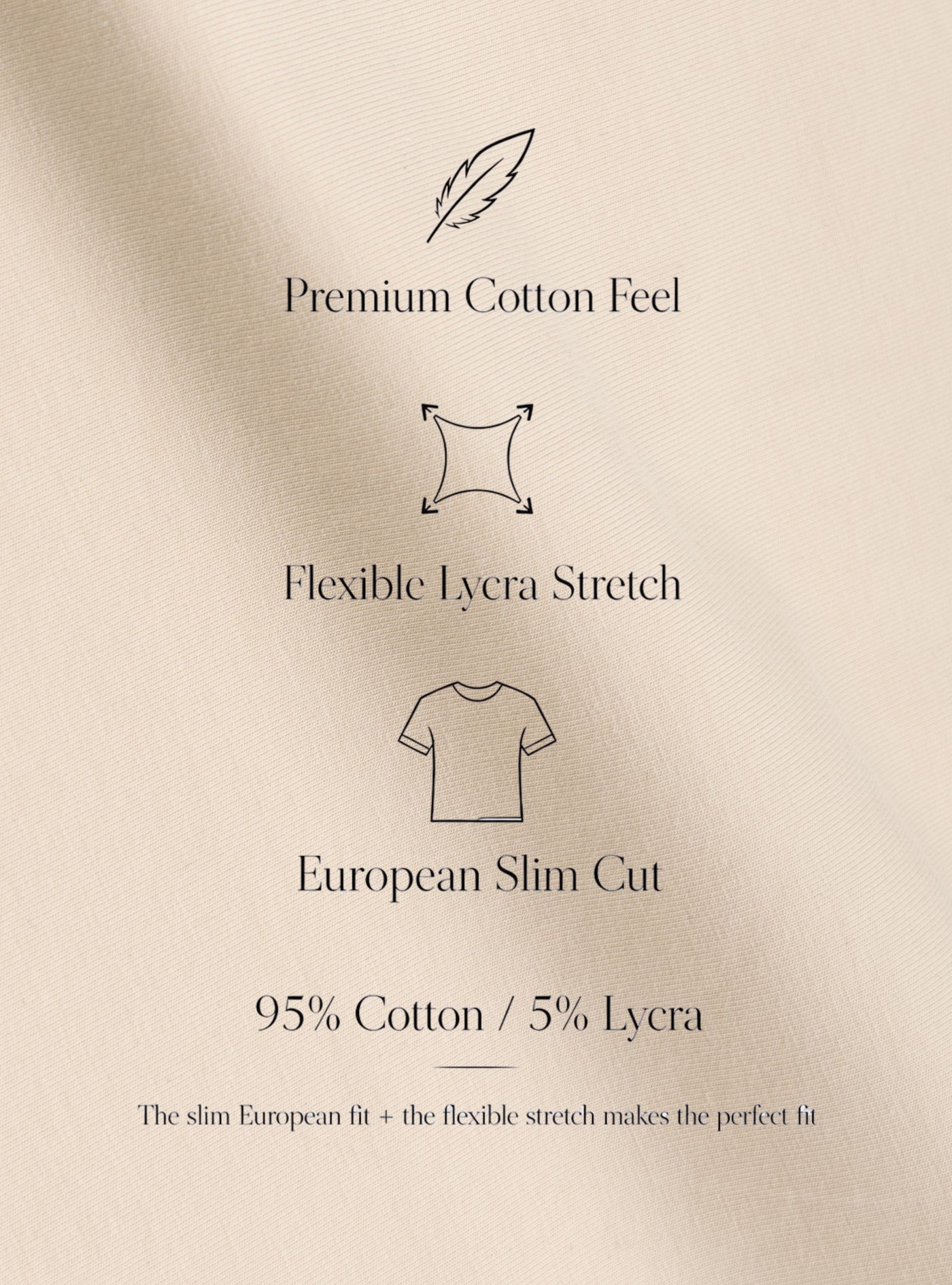 Slim Fit Cards Tee