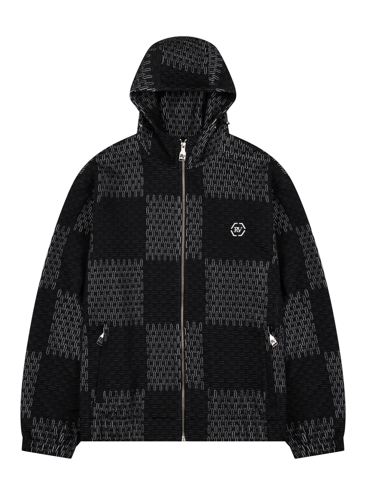 Knit Jacket - Checkerboard