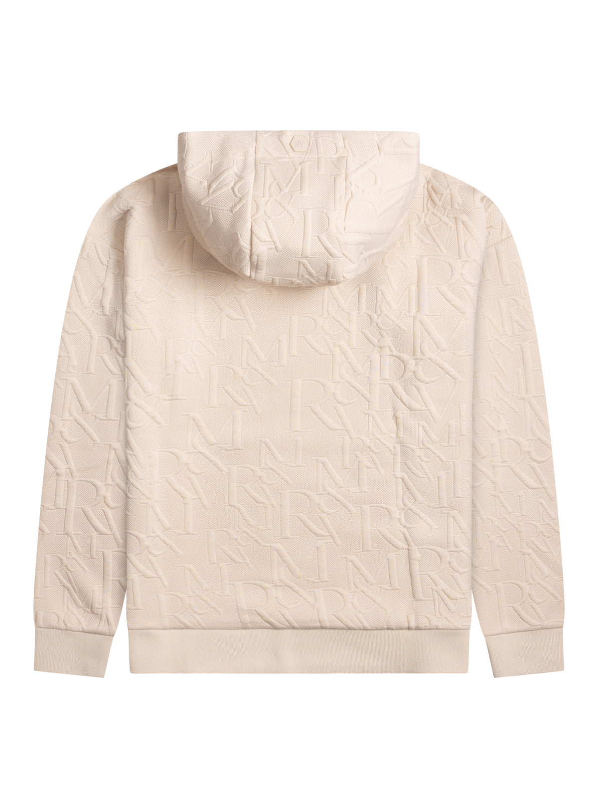 Lightweight Knit Hoodie - Quilted Monogram