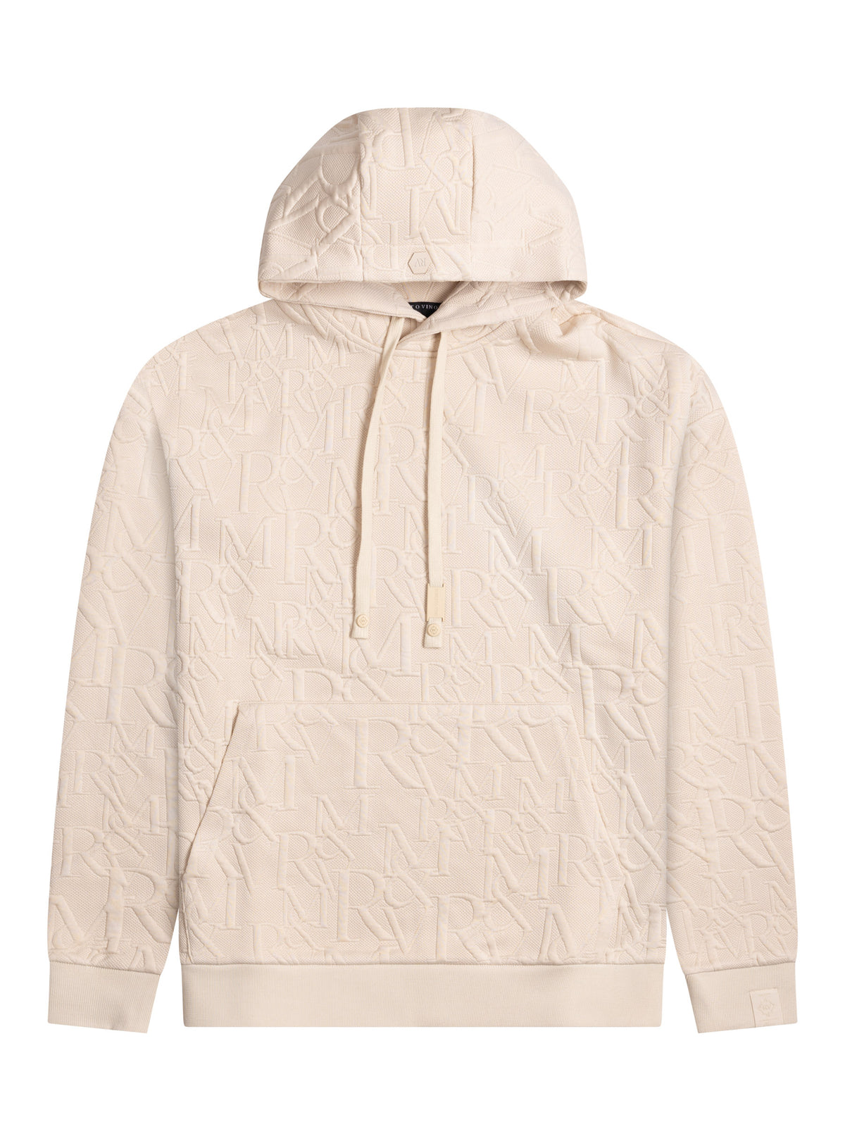 Lightweight Knit Hoodie - Quilted Monogram
