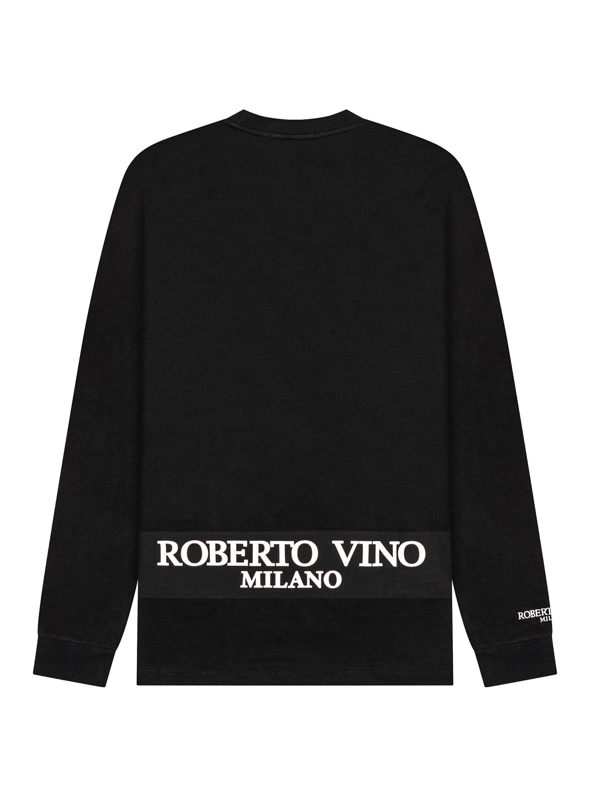 Slim Fit Long Sleeve Tee - Crest Logo