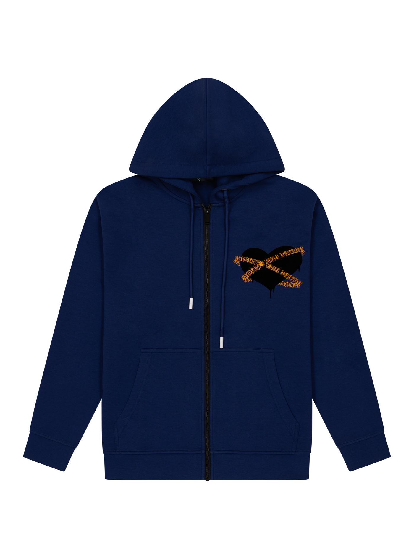 The Heart Zipper Hoodie