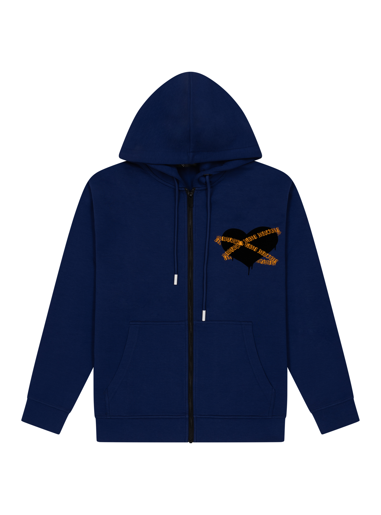 The Heart Zipper Hoodie