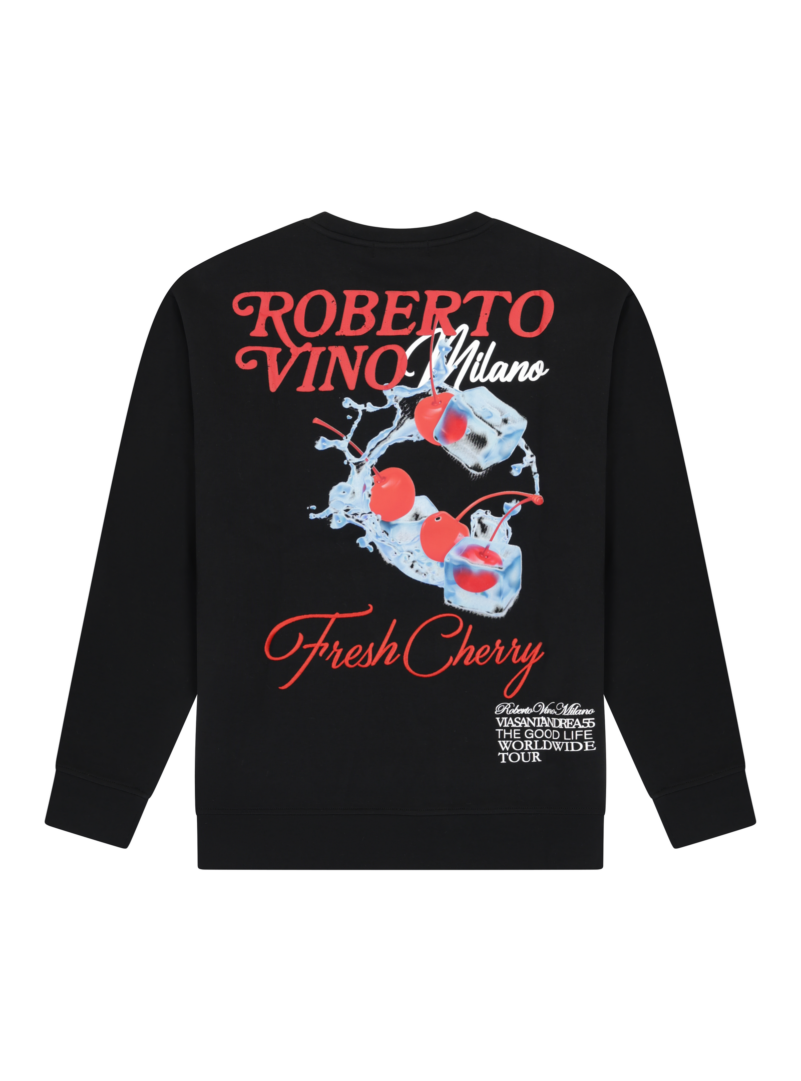 Fresh cherry sweat shirt