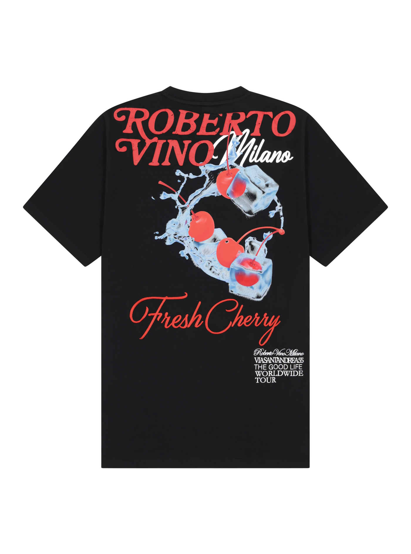 Slim Fit Fresh cherry Tee
