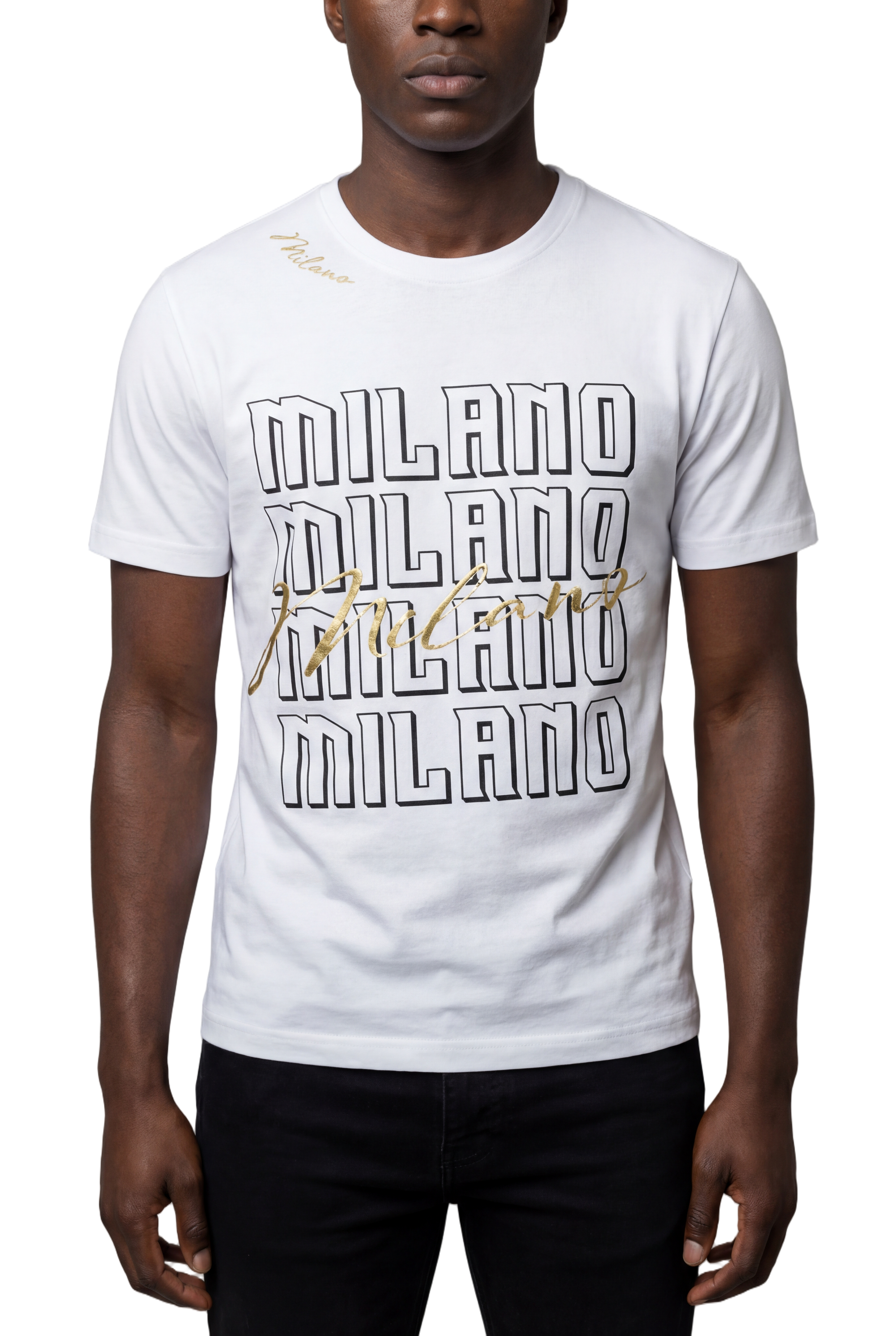 Slim Fit Milano Front Tee