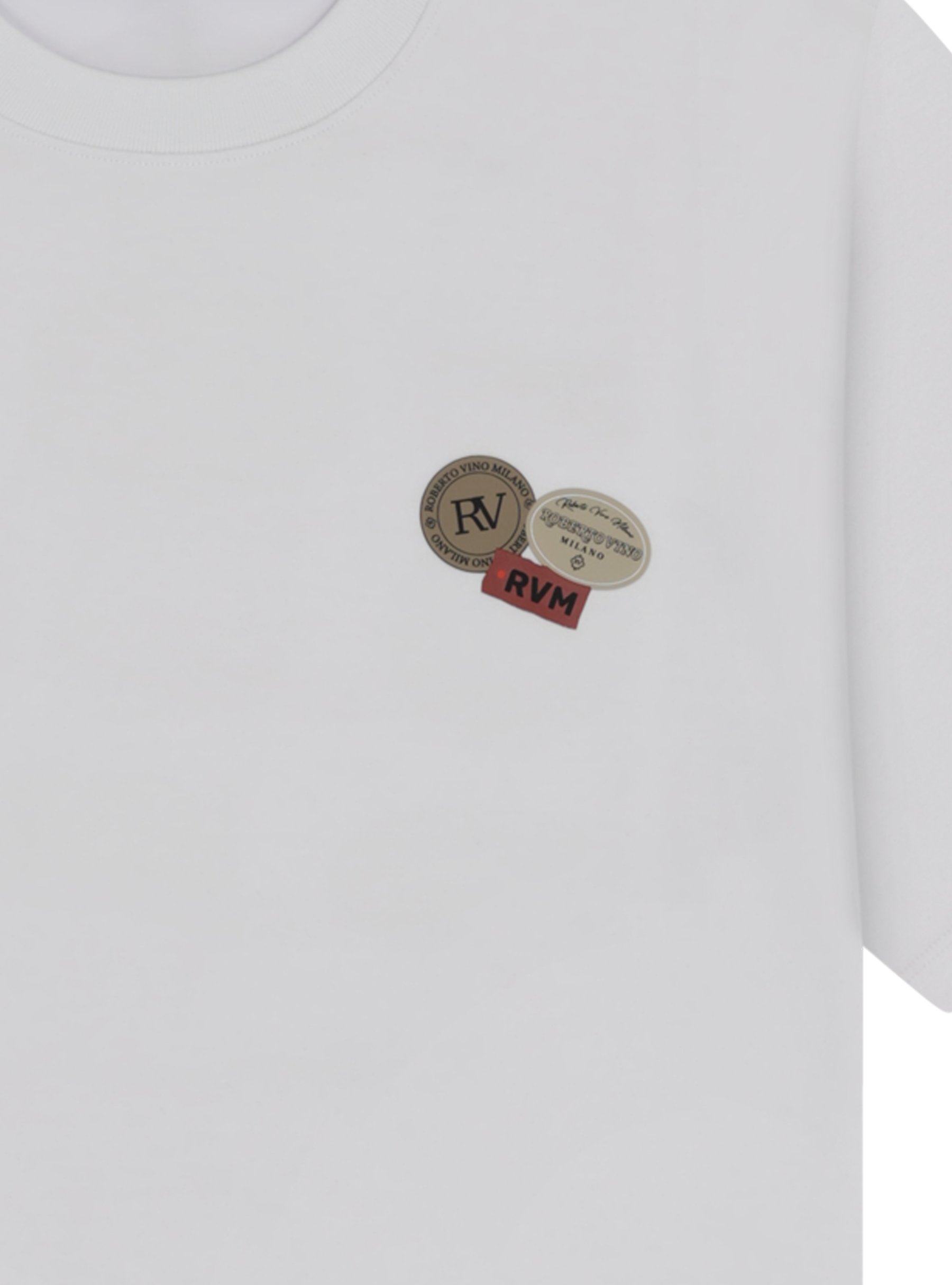 Oversized Front Patches Tee