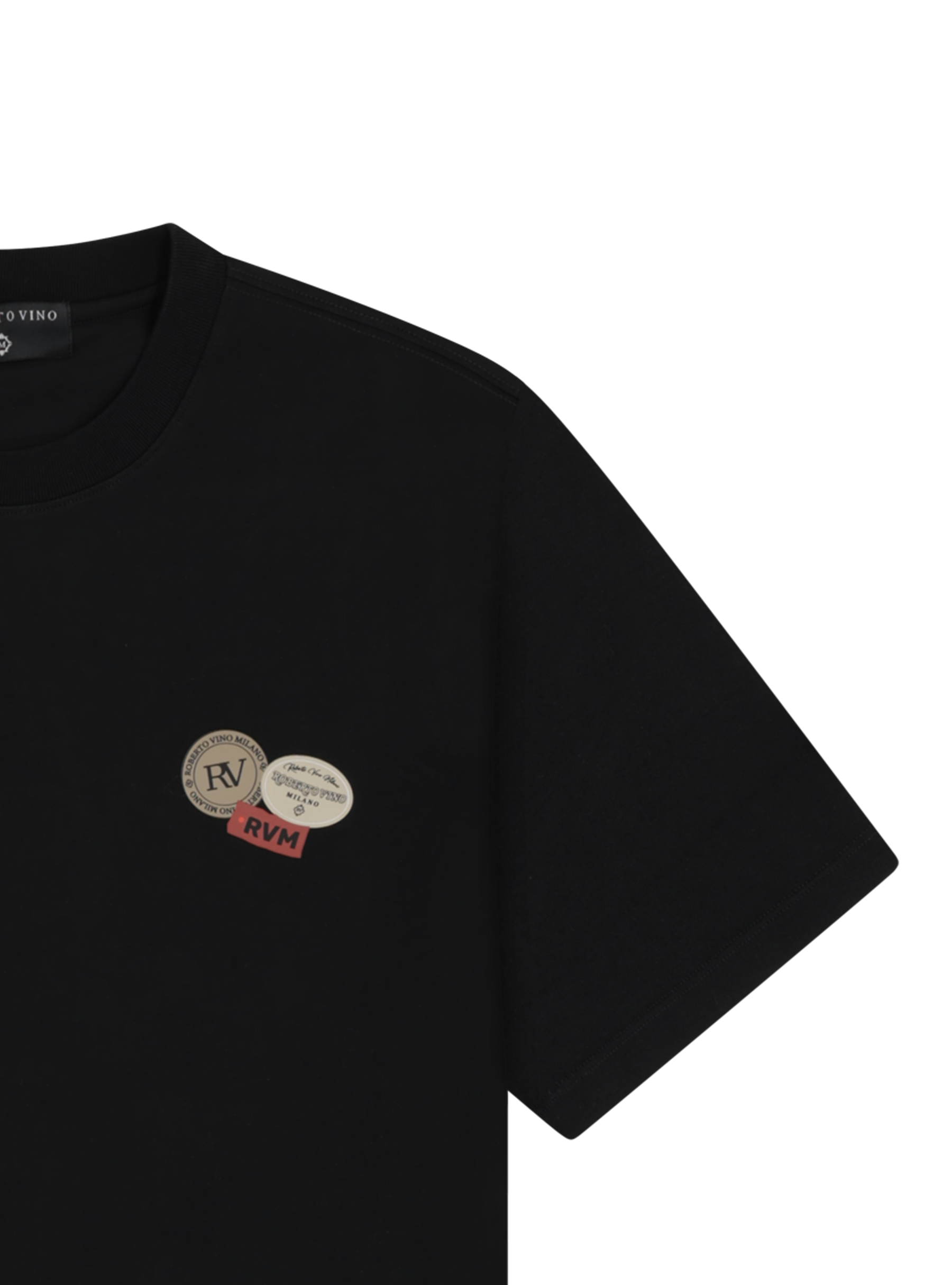 Oversized Front Patches Tee