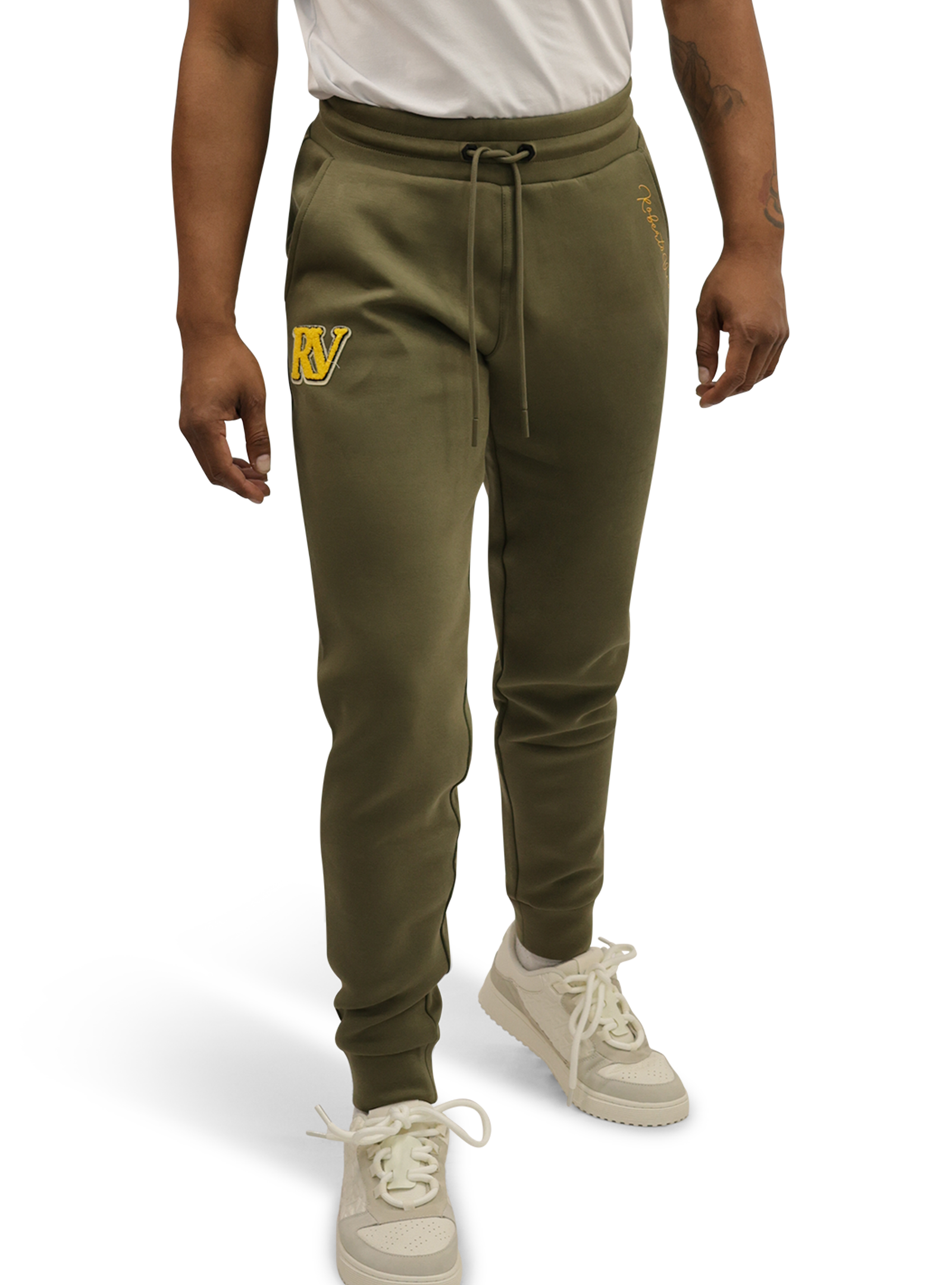 Slim fit Big writing pants