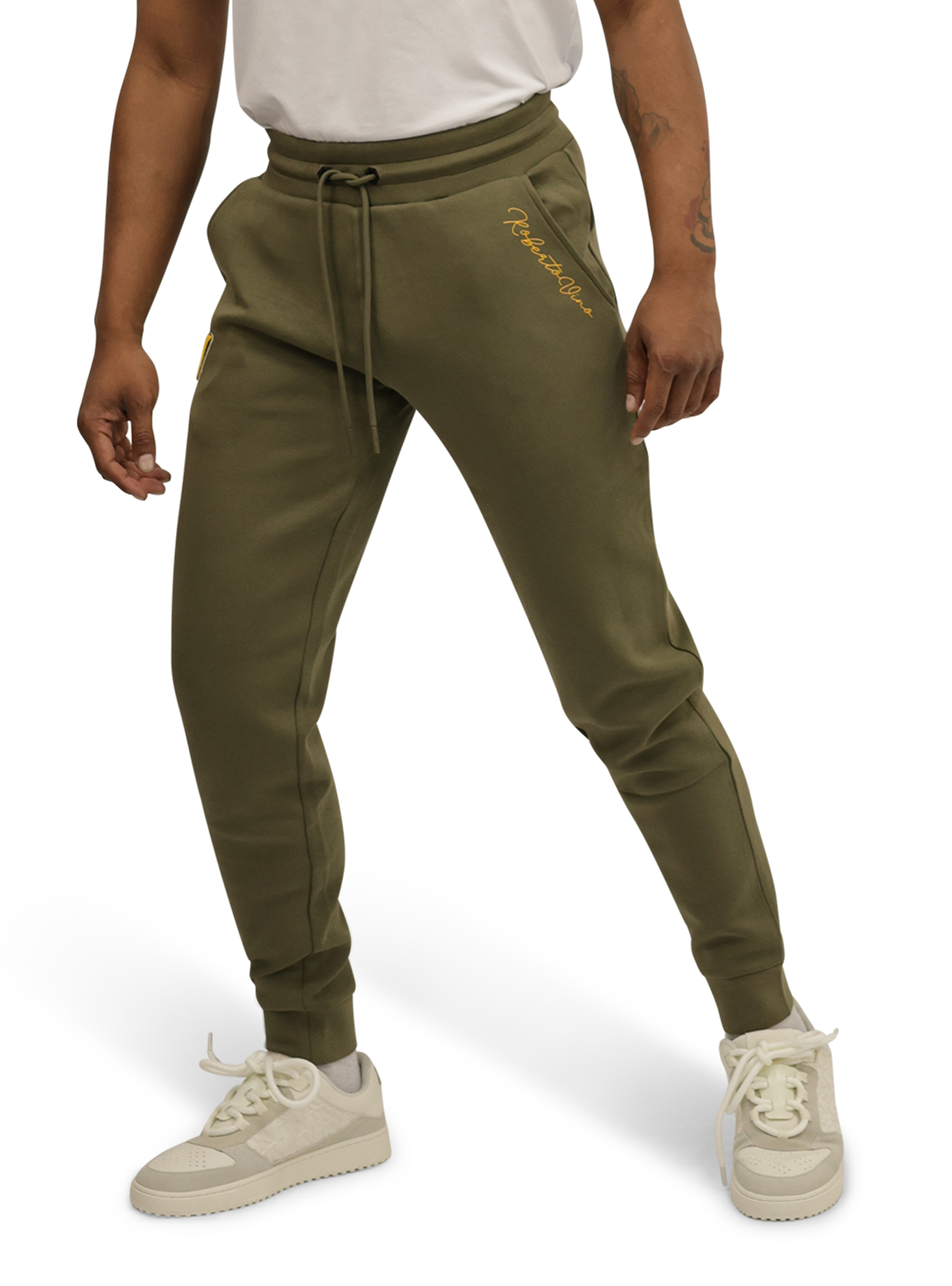 Slim fit Big writing pants