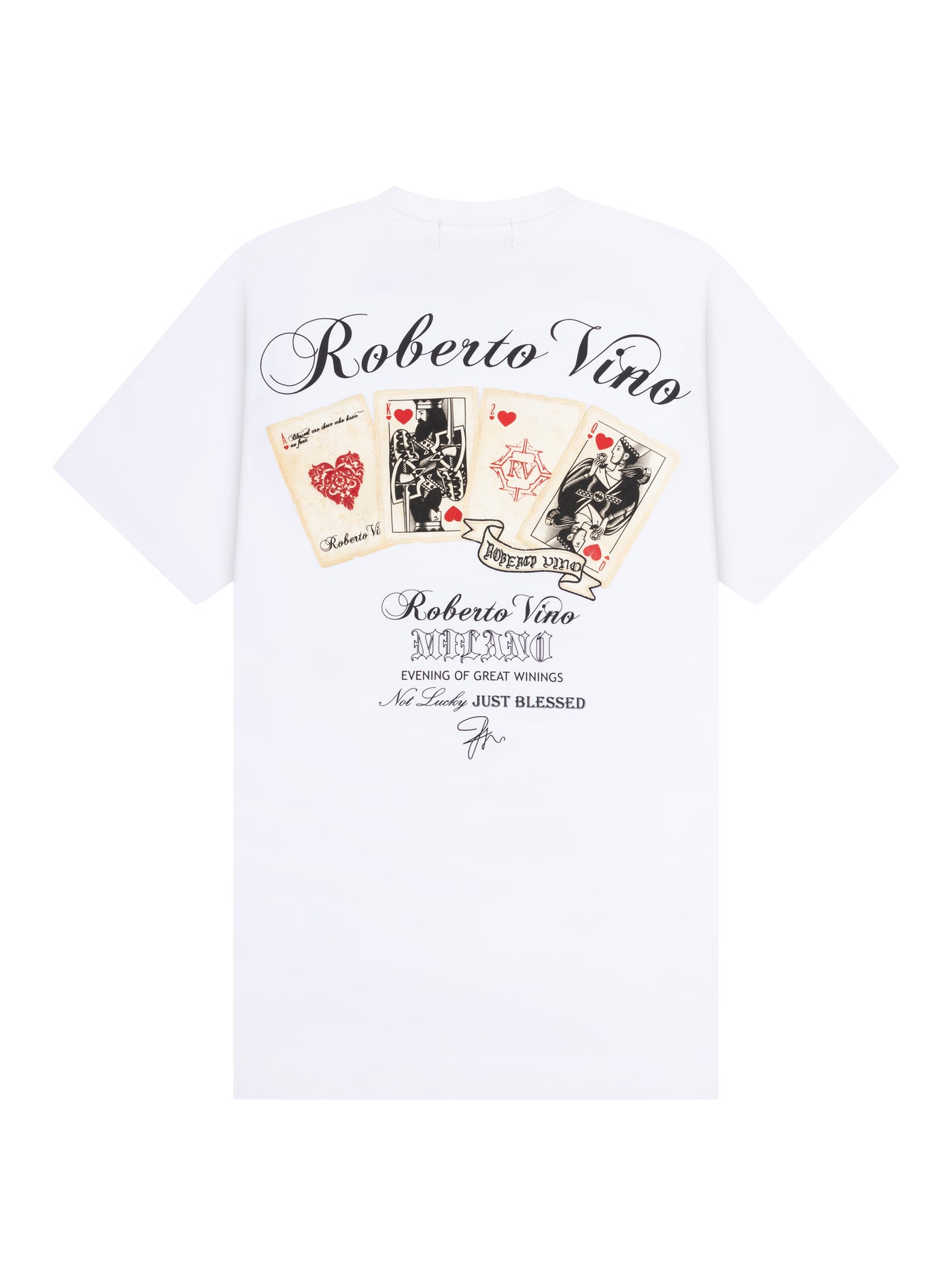 Slim Fit Cards Tee