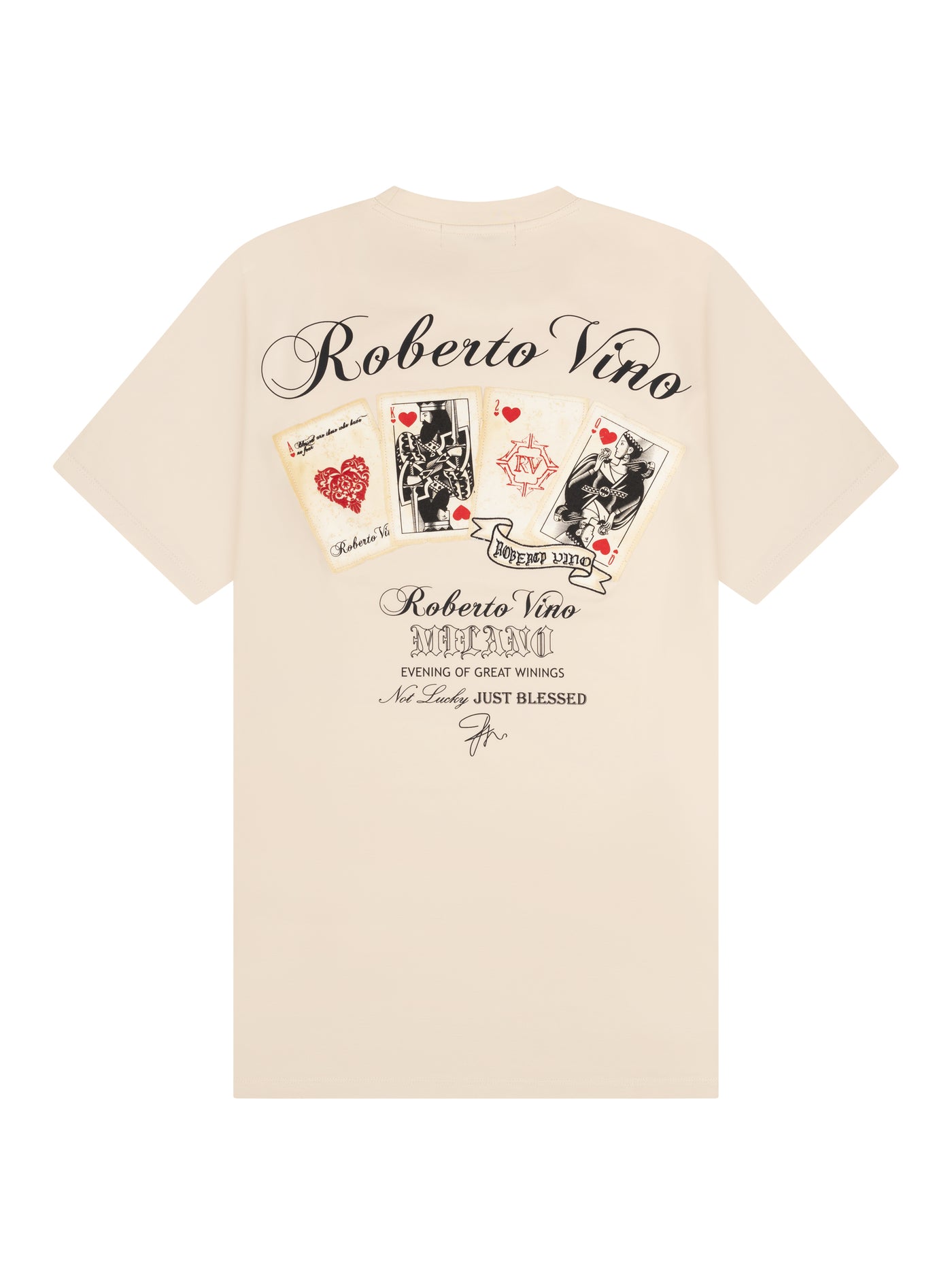 Slim Fit Cards Tee