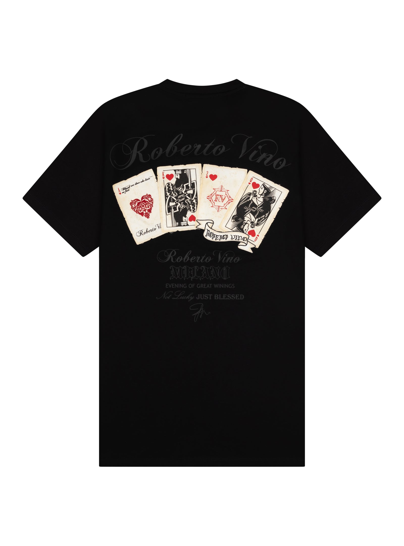 Slim Fit Cards Tee