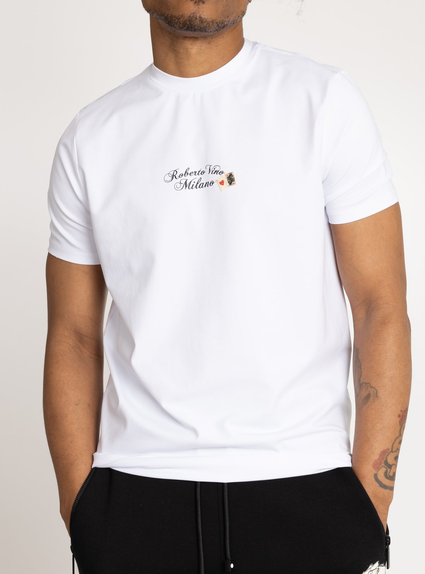 Slim Fit Cards Tee