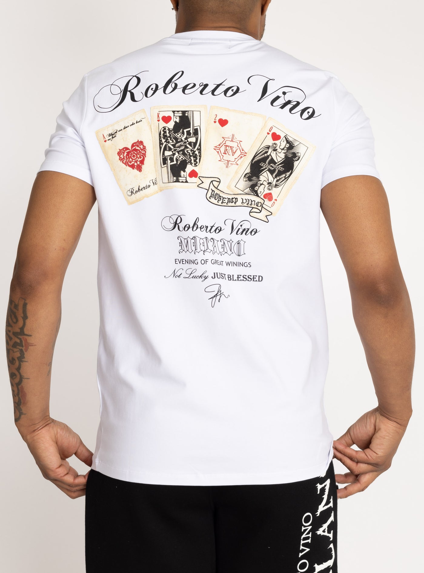 Slim Fit Cards Tee