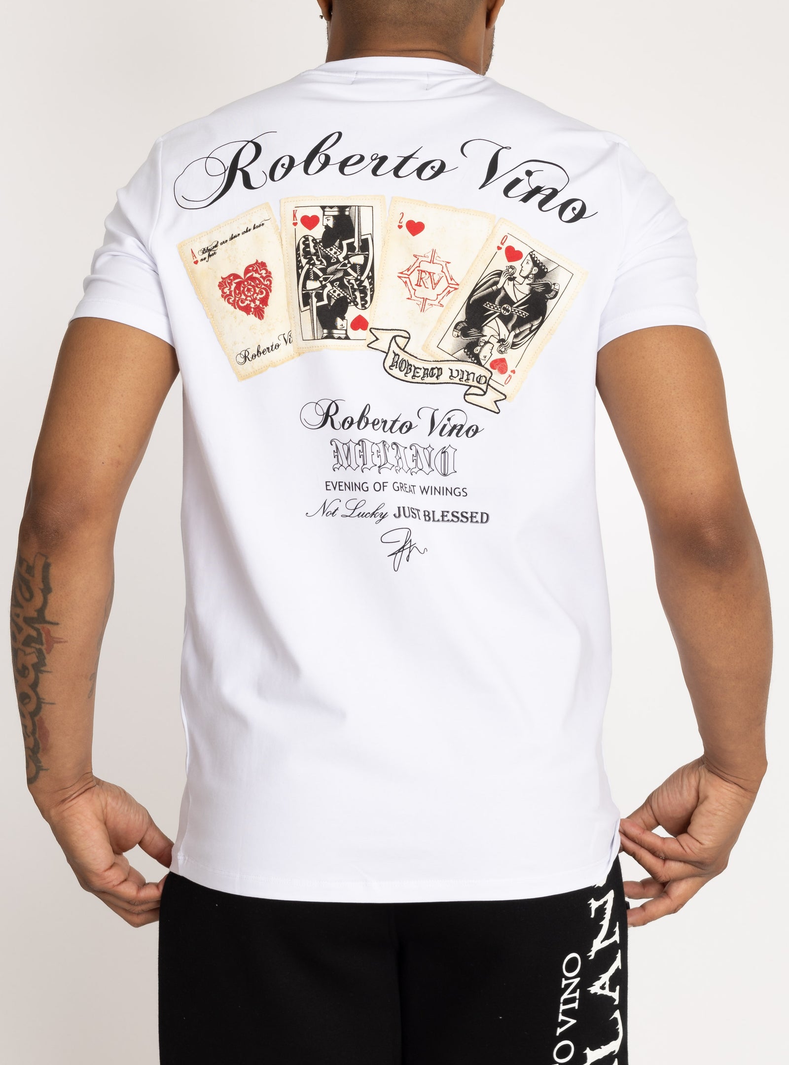 Slim Fit Cards Tee
