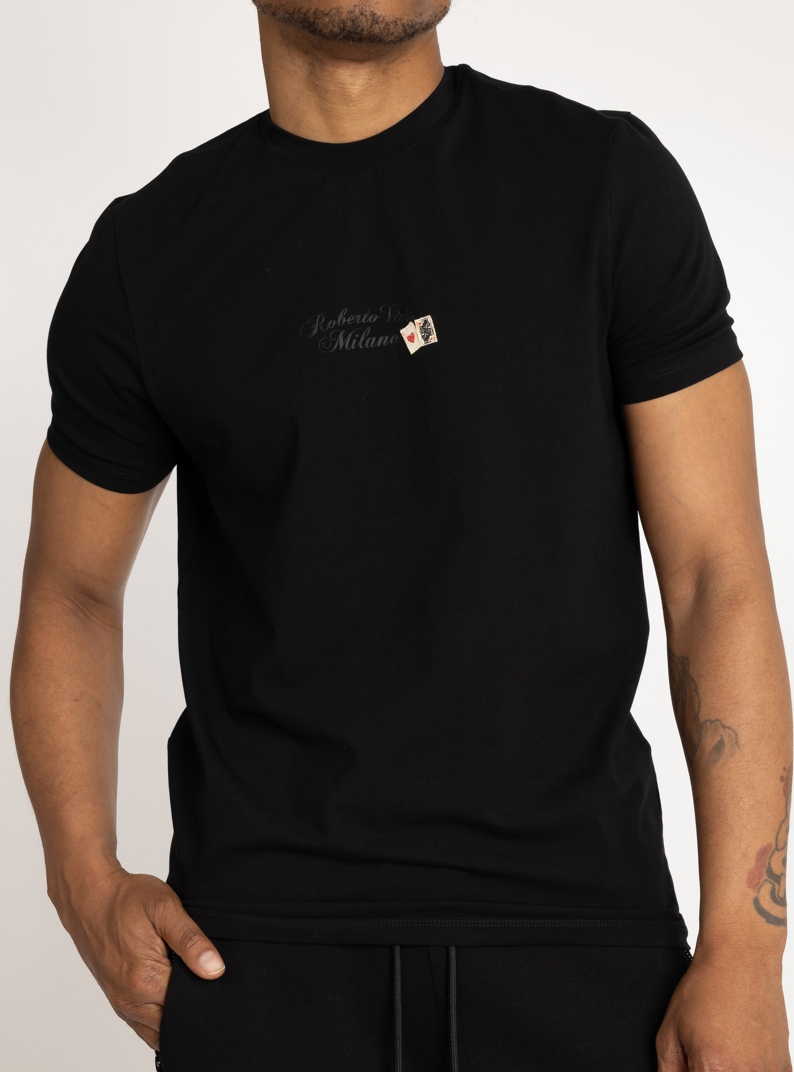 Slim Fit Cards Tee