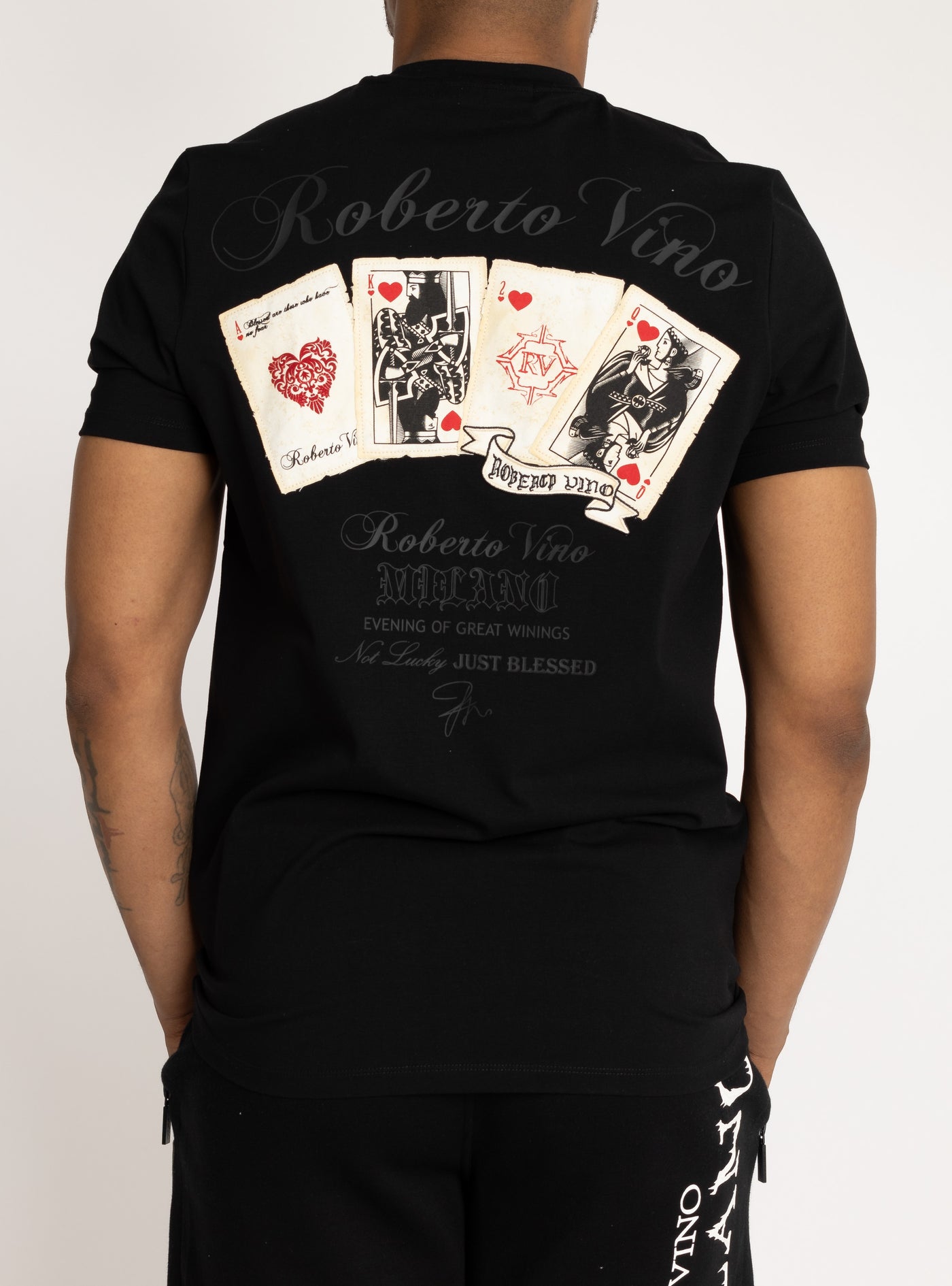 Slim Fit Cards Tee