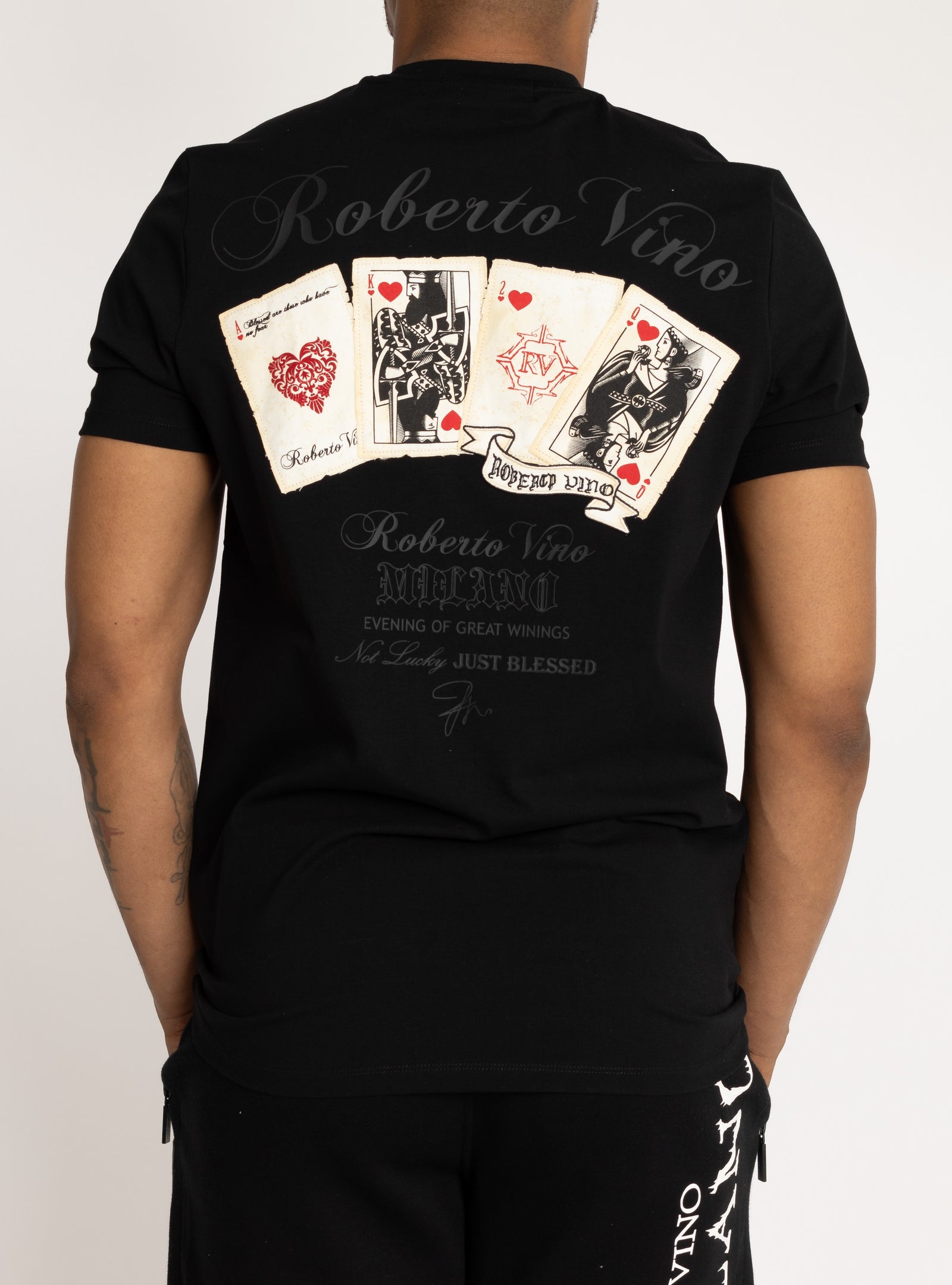 Slim Fit Cards Tee