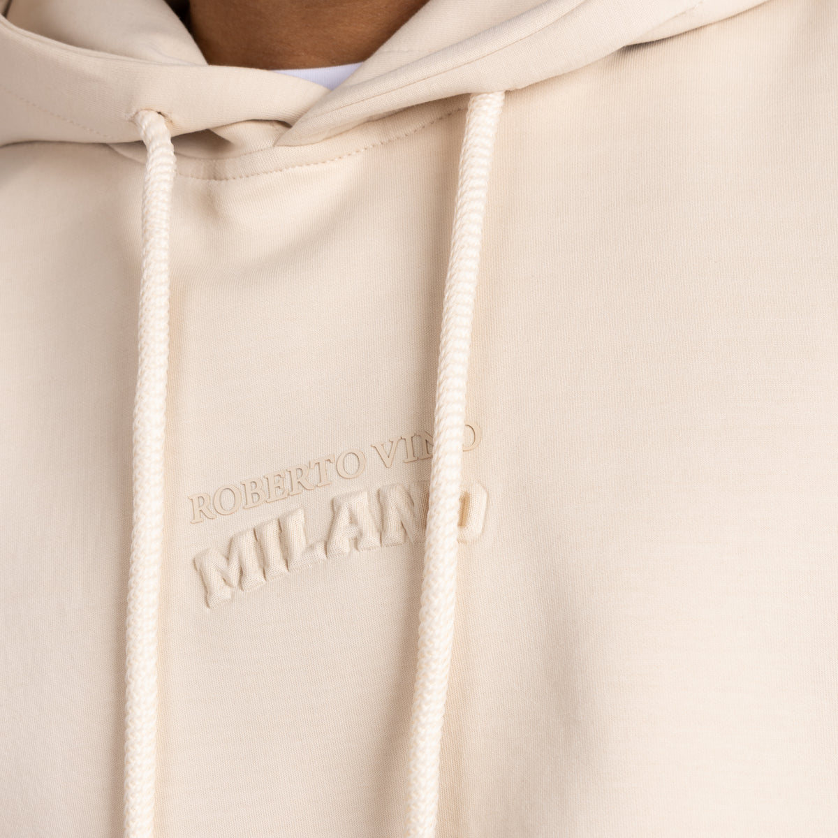 Classic RV Hoodie - Milano Embossed detail