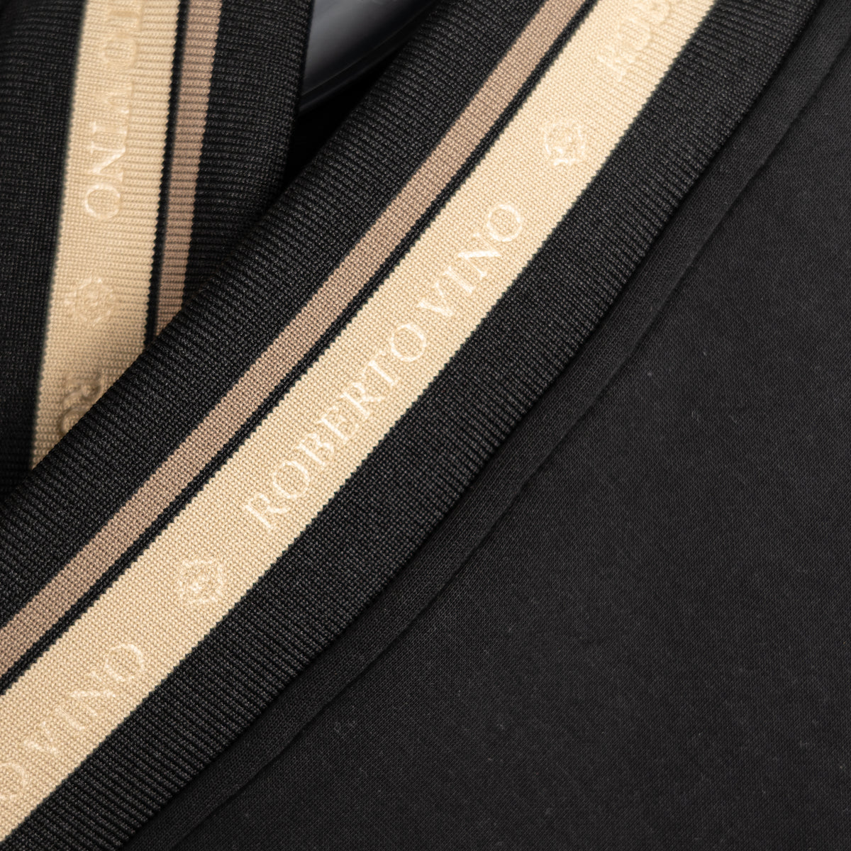Classic RV Hoodie - Gold Stripe detail