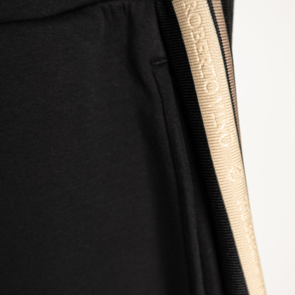 Classic RV Joggers - Gold Stripe detail
