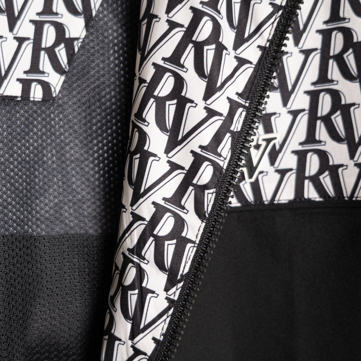 Nylon Jacket - Monogram Panel detail