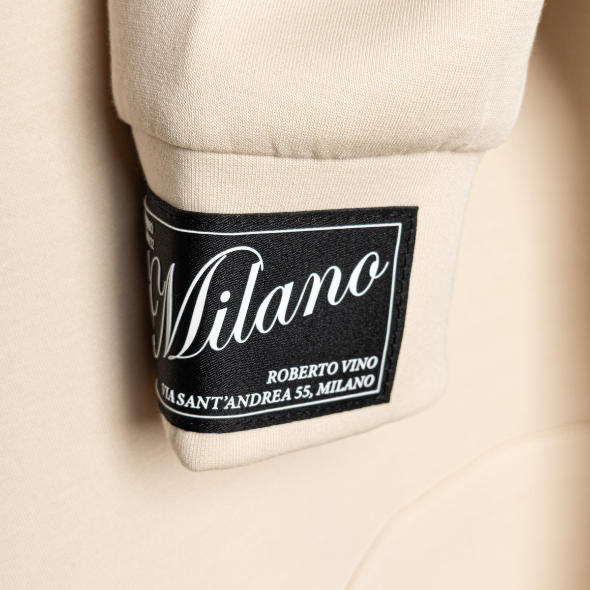 Classic RV Hoodie - Milano Embossed detail