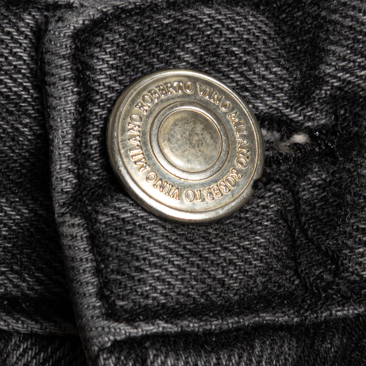 Wide Leg Jeans - Washed detail