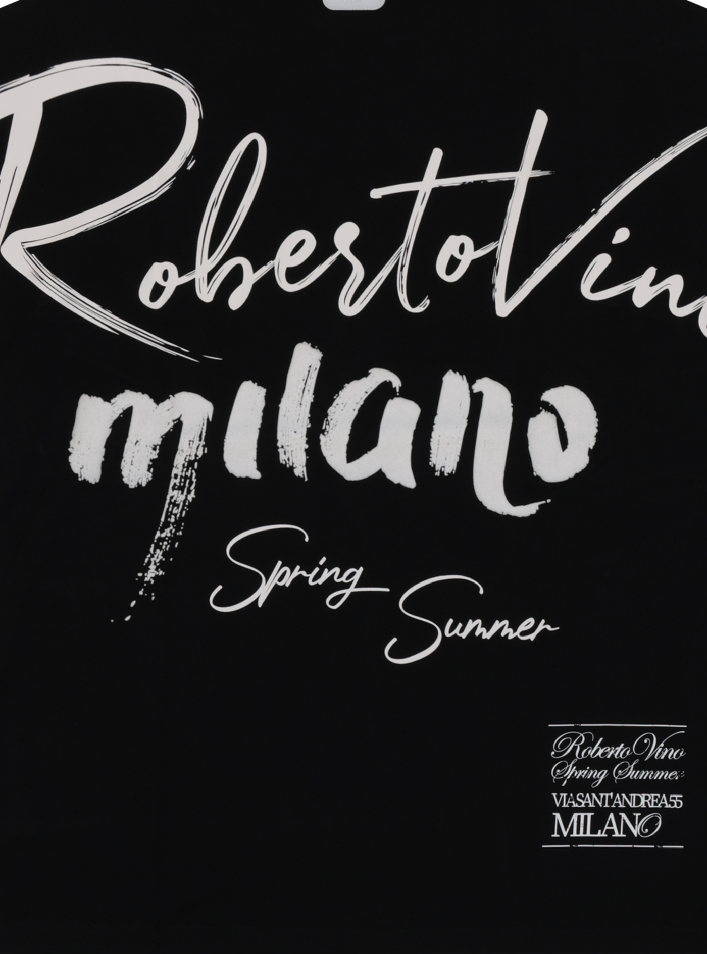 Slim Fit Milano Writing Tee
