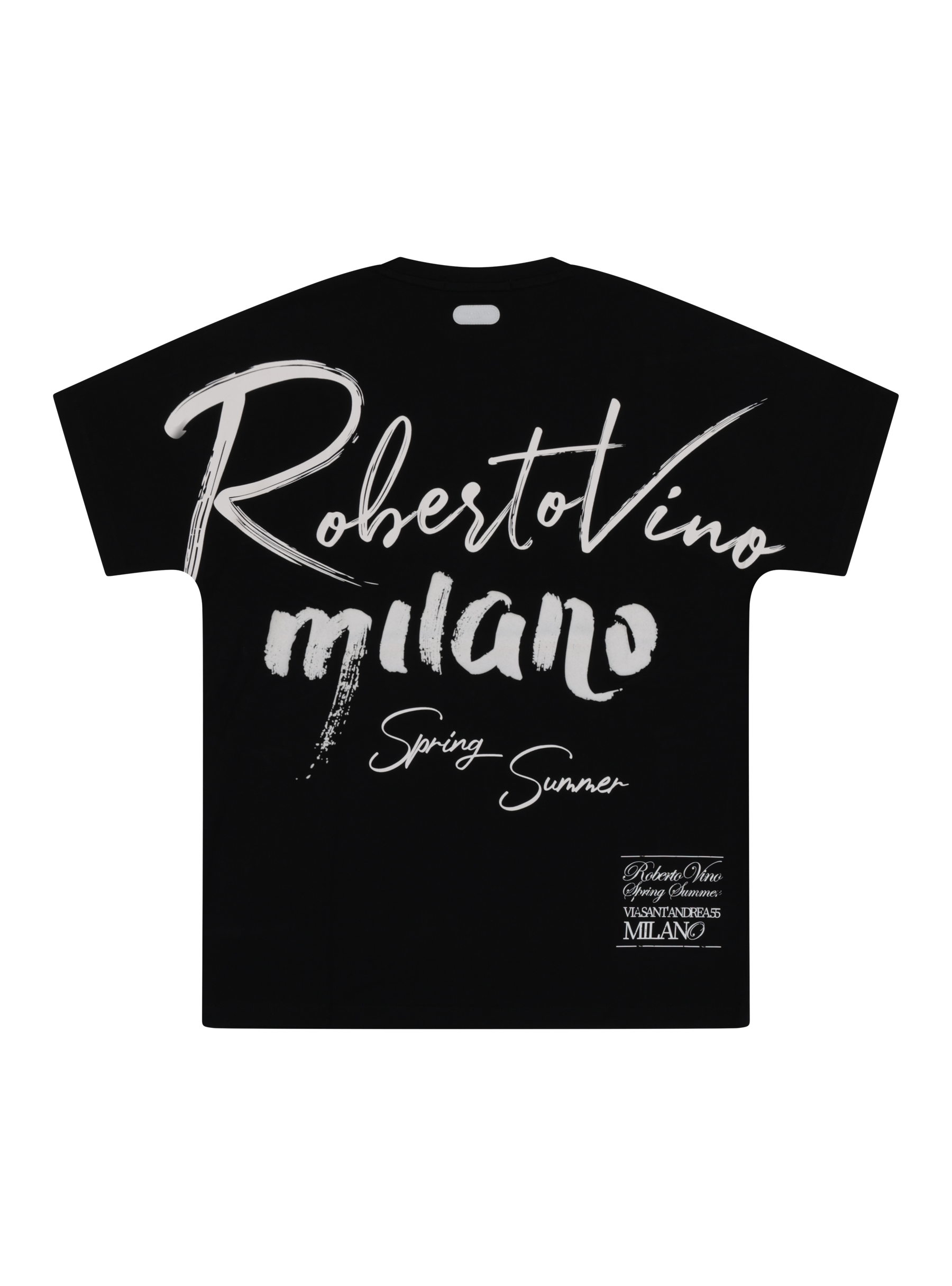 Slim Fit Milano Writing Tee