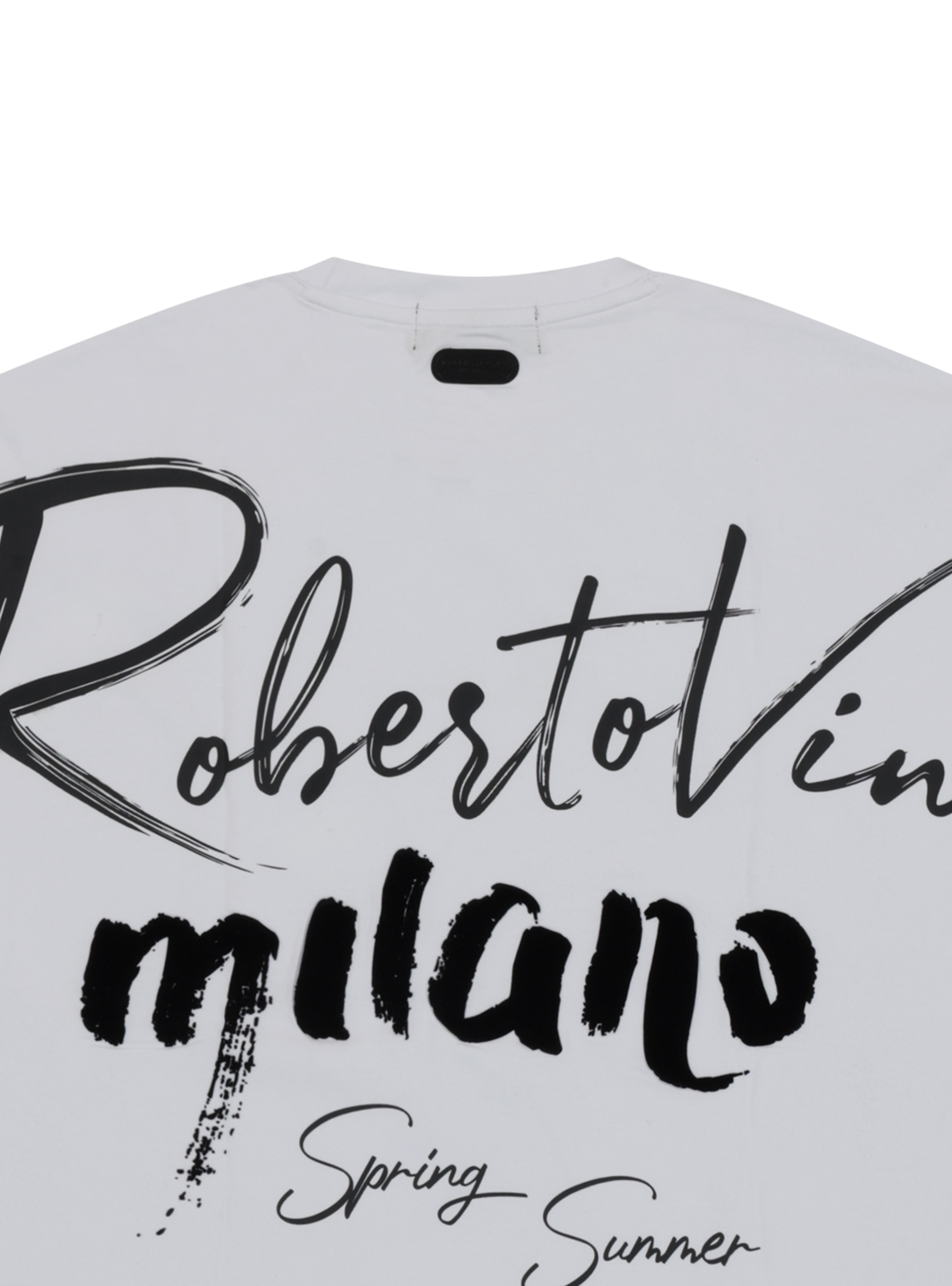 Slim Fit Milano Writing Tee