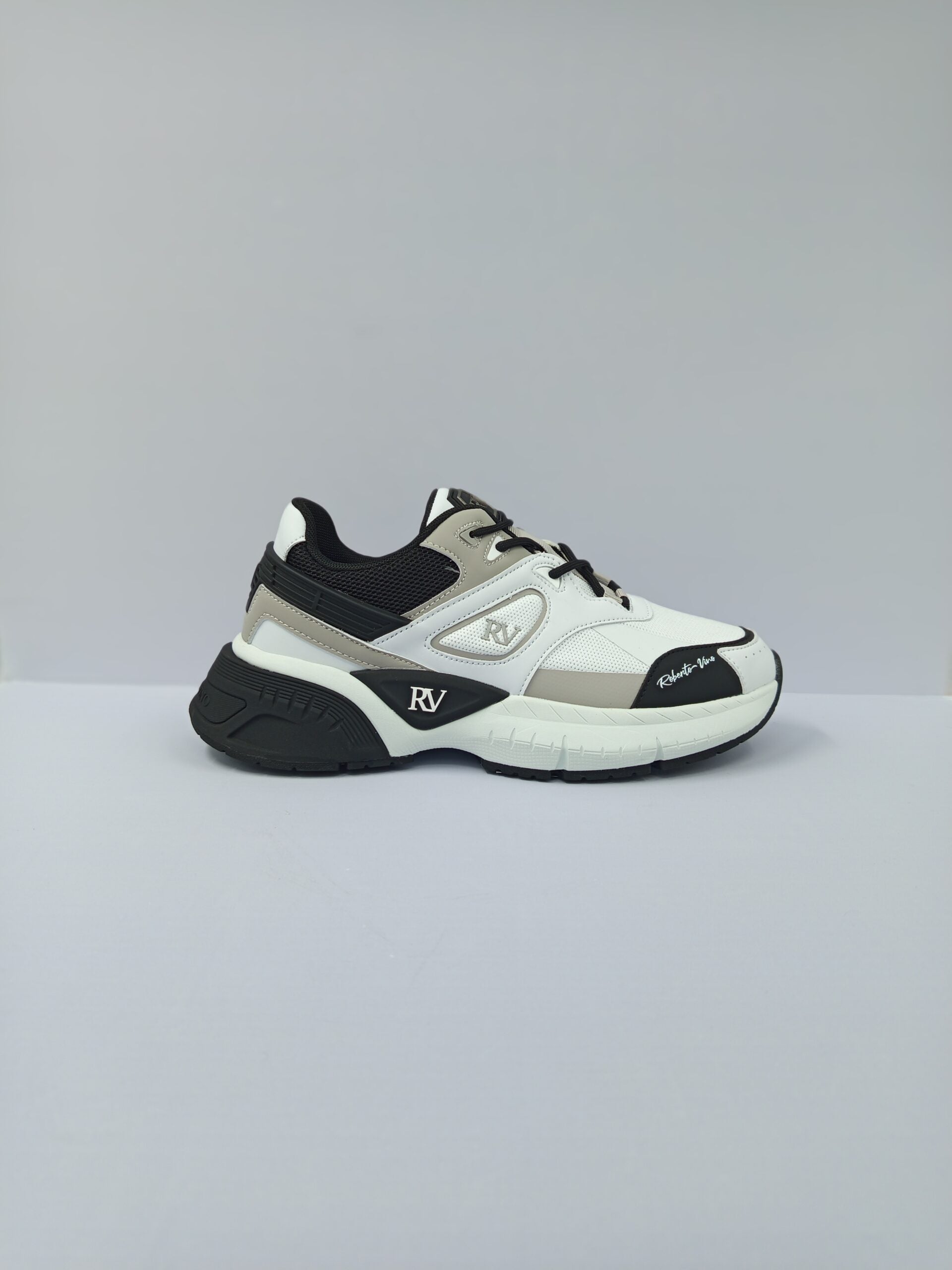 Roberto's Sneakers – White/Grey