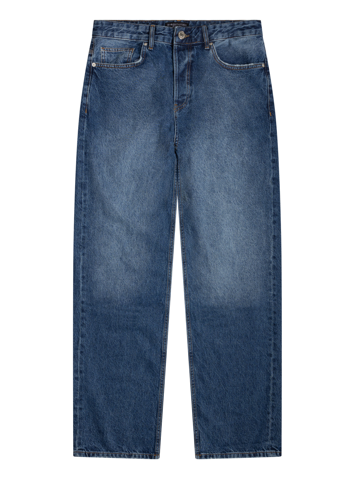 Wide Leg Jeans - Washed