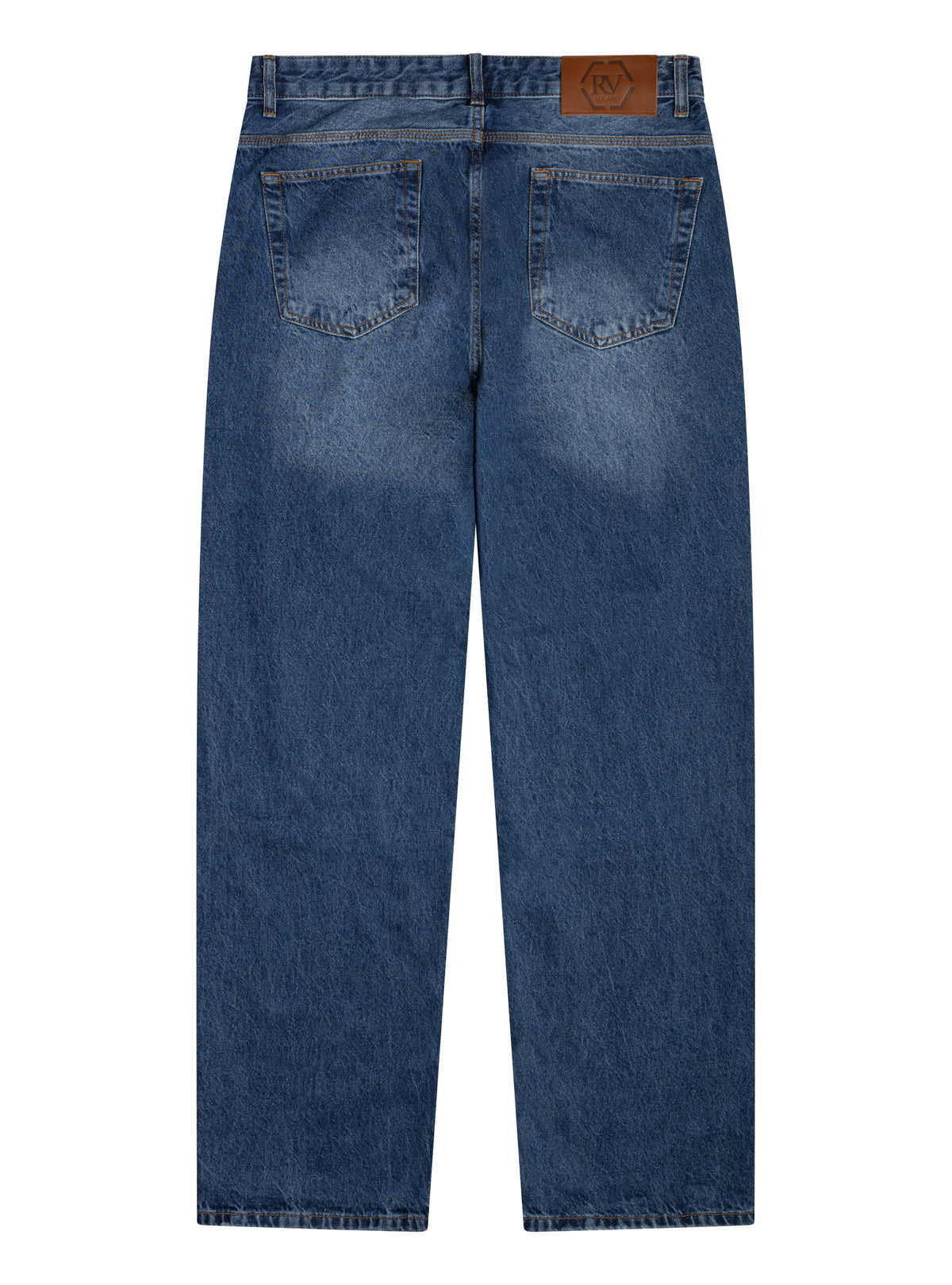 Wide Leg Jeans - Washed