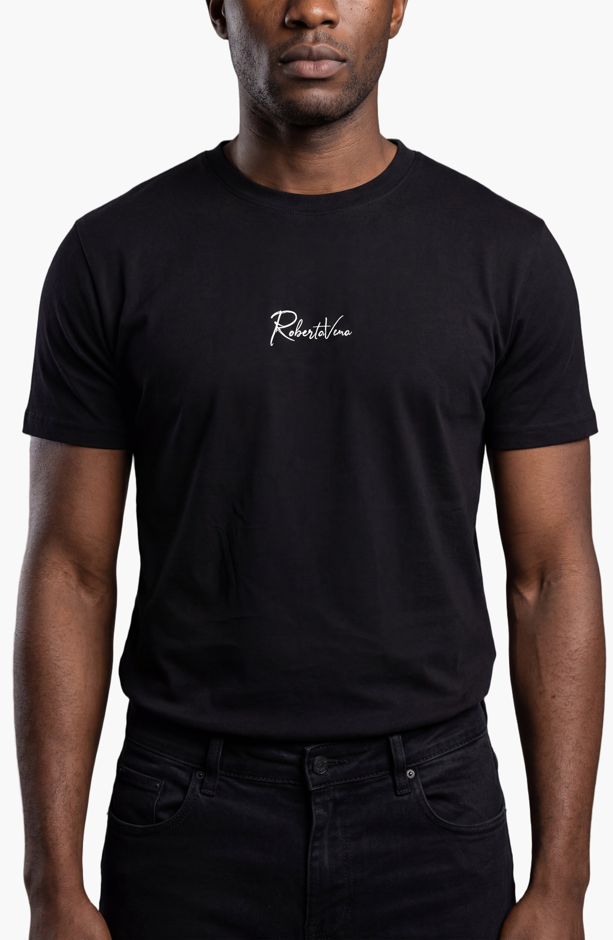 Slim Fit Milano Writing Tee