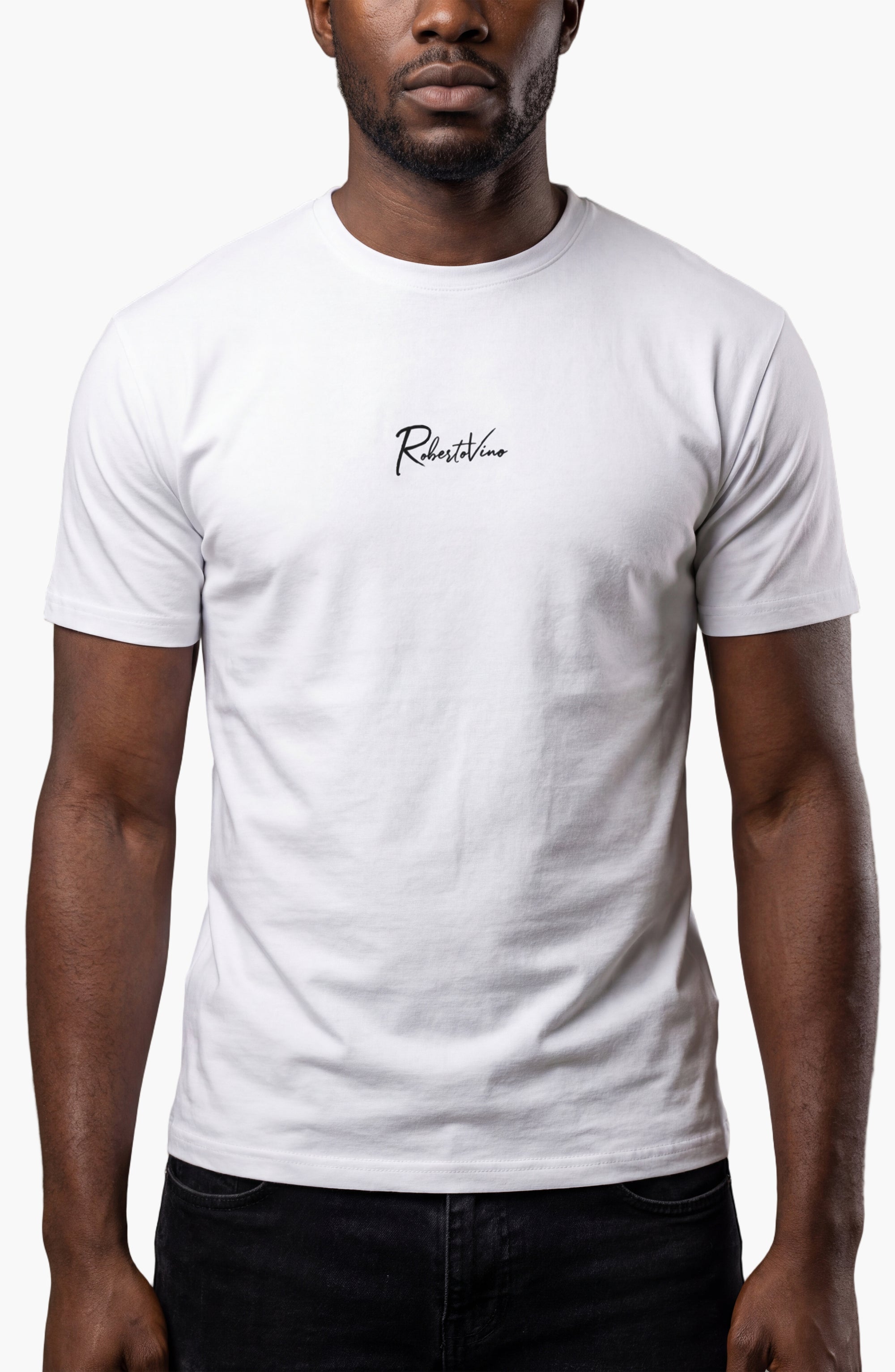 Slim Fit Milano Writing Tee