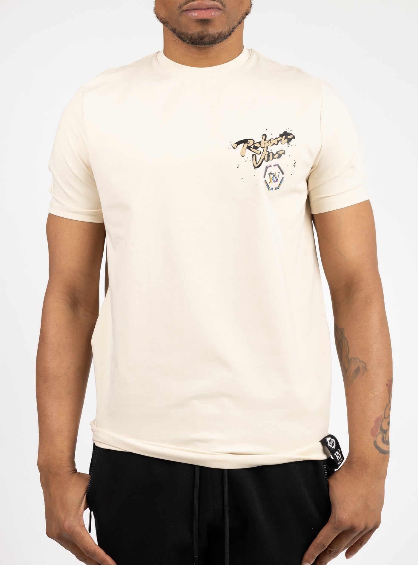 Slim fit Tee - Logo Color