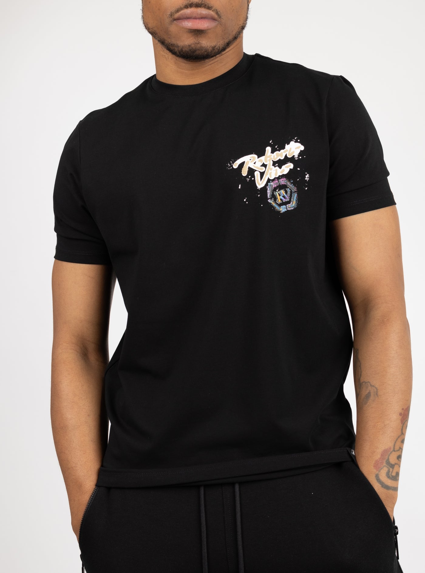 Slim fit Tee - Logo Color