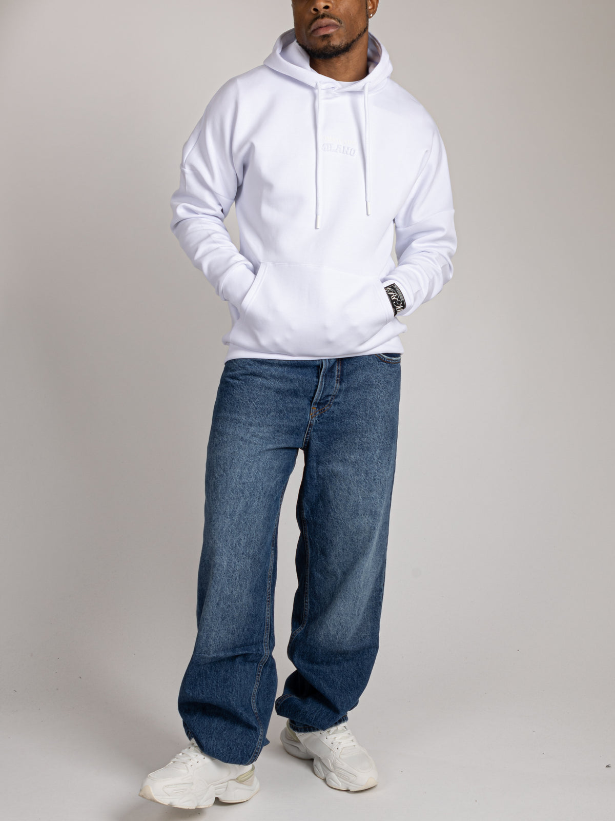 Wide Leg Jeans - Washed