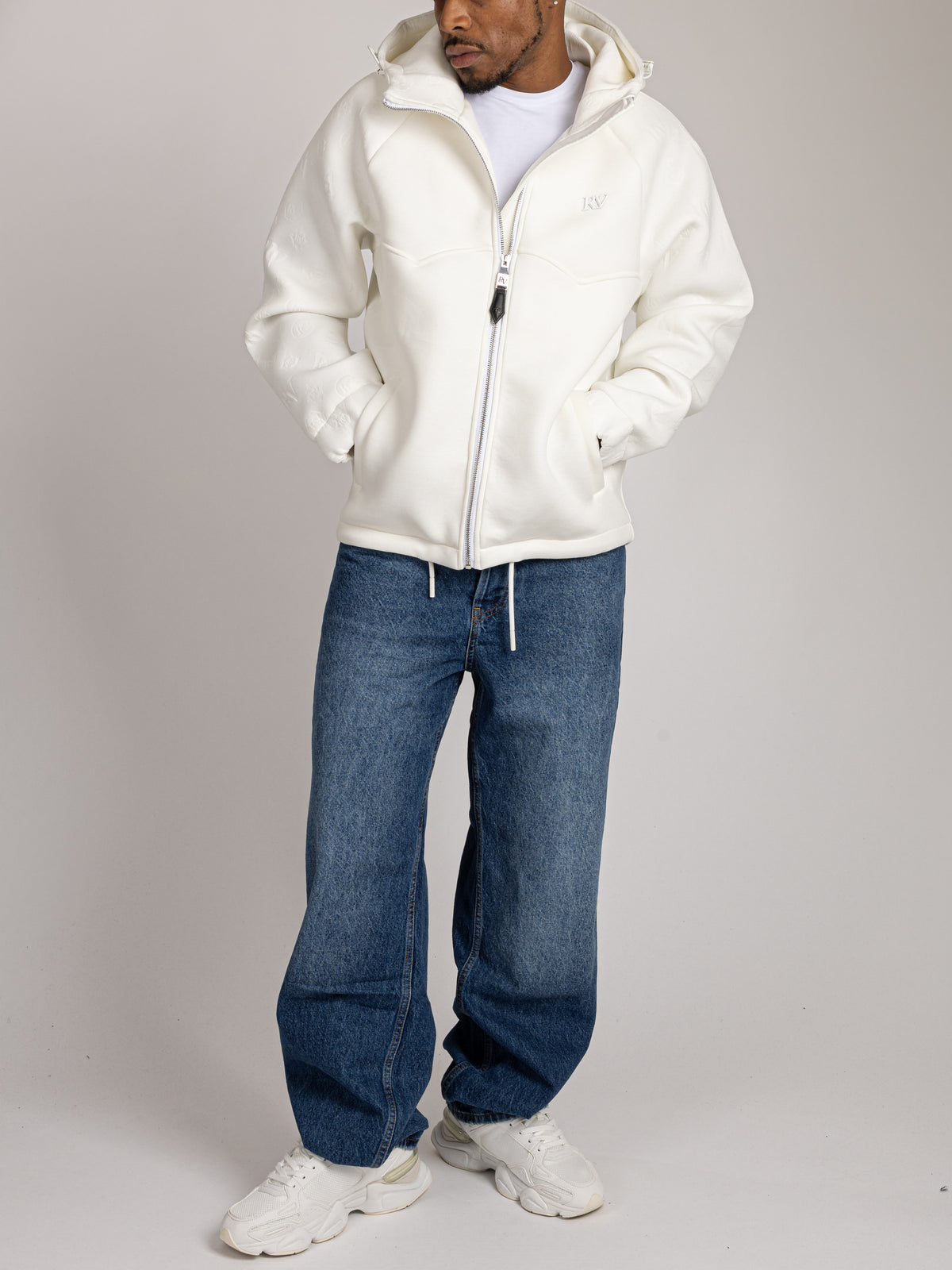 Heavy Zip Jacket - Tonal