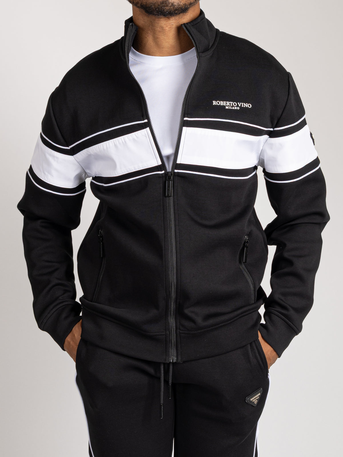 Classic RV Track Jacket - Track Stripe