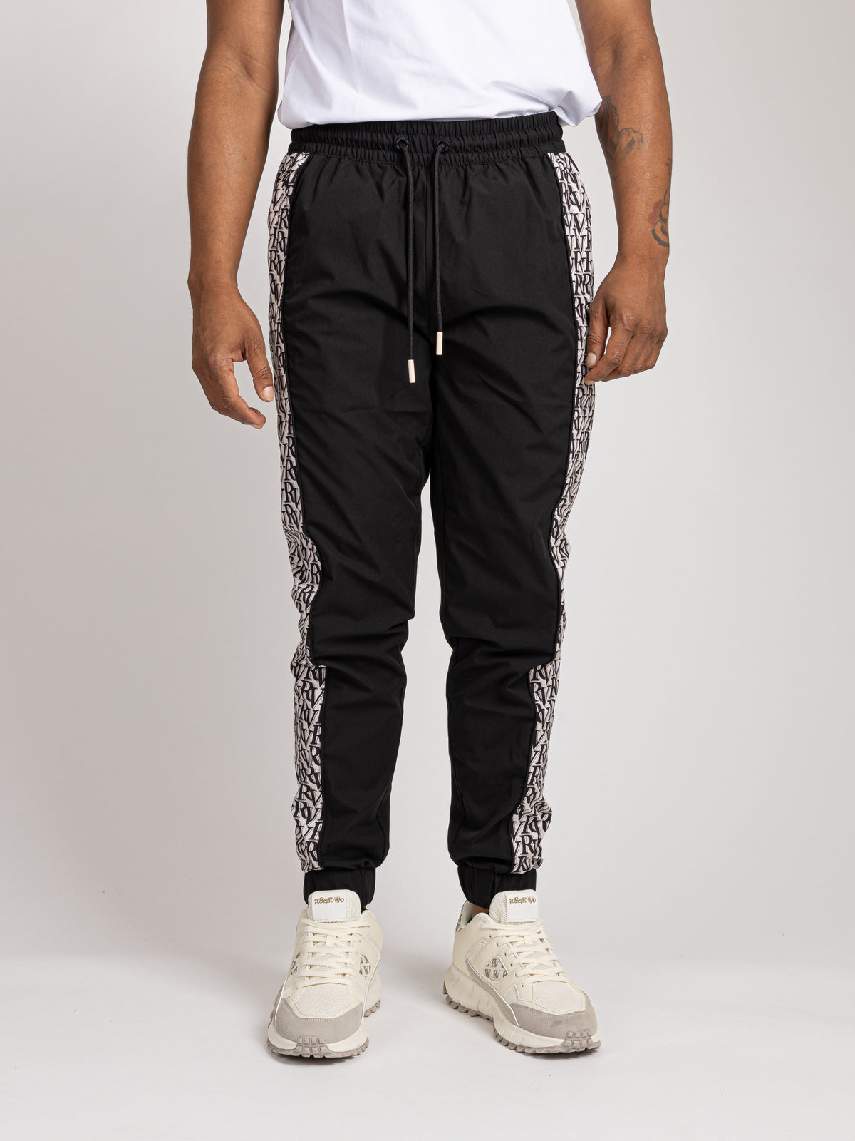 Nylon Pants - Monogram Panel