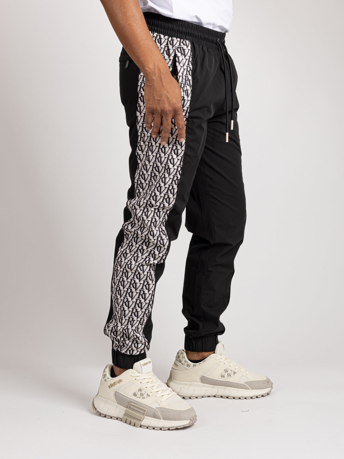 Nylon Pants - Monogram Panel