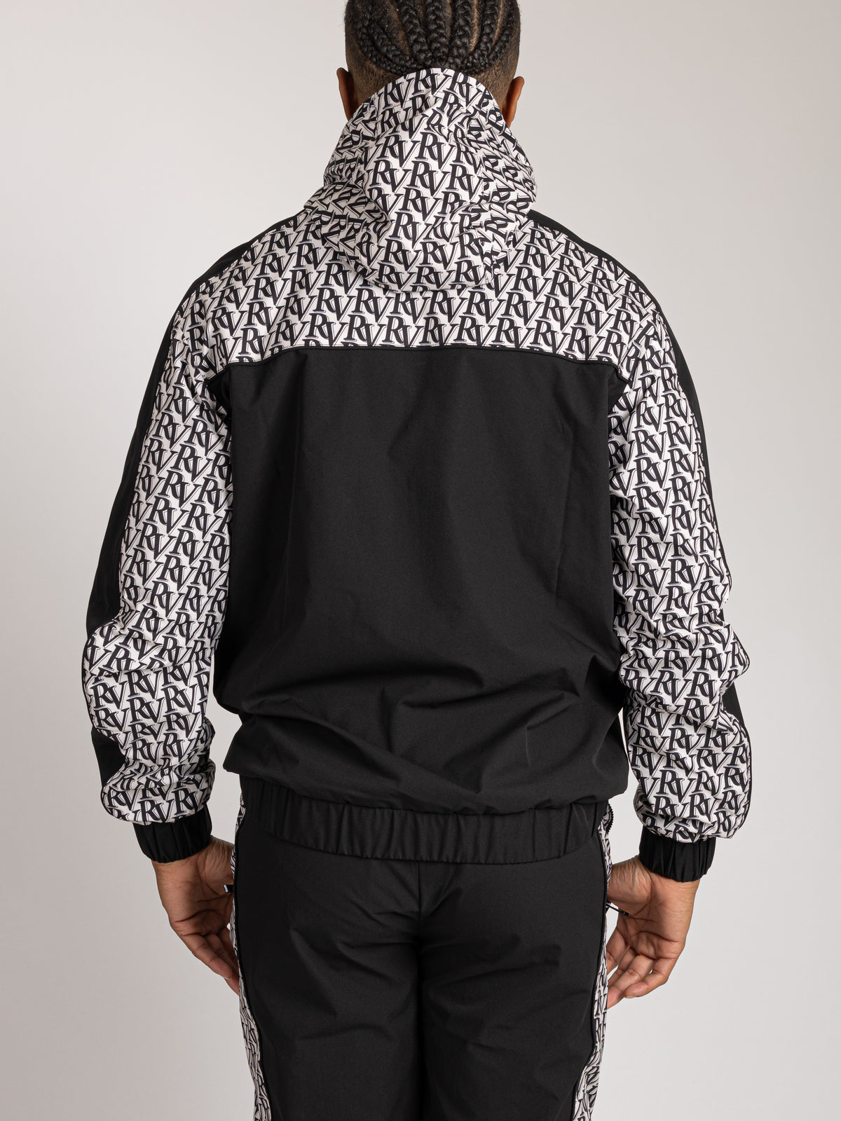 Nylon Jacket - Monogram Panel