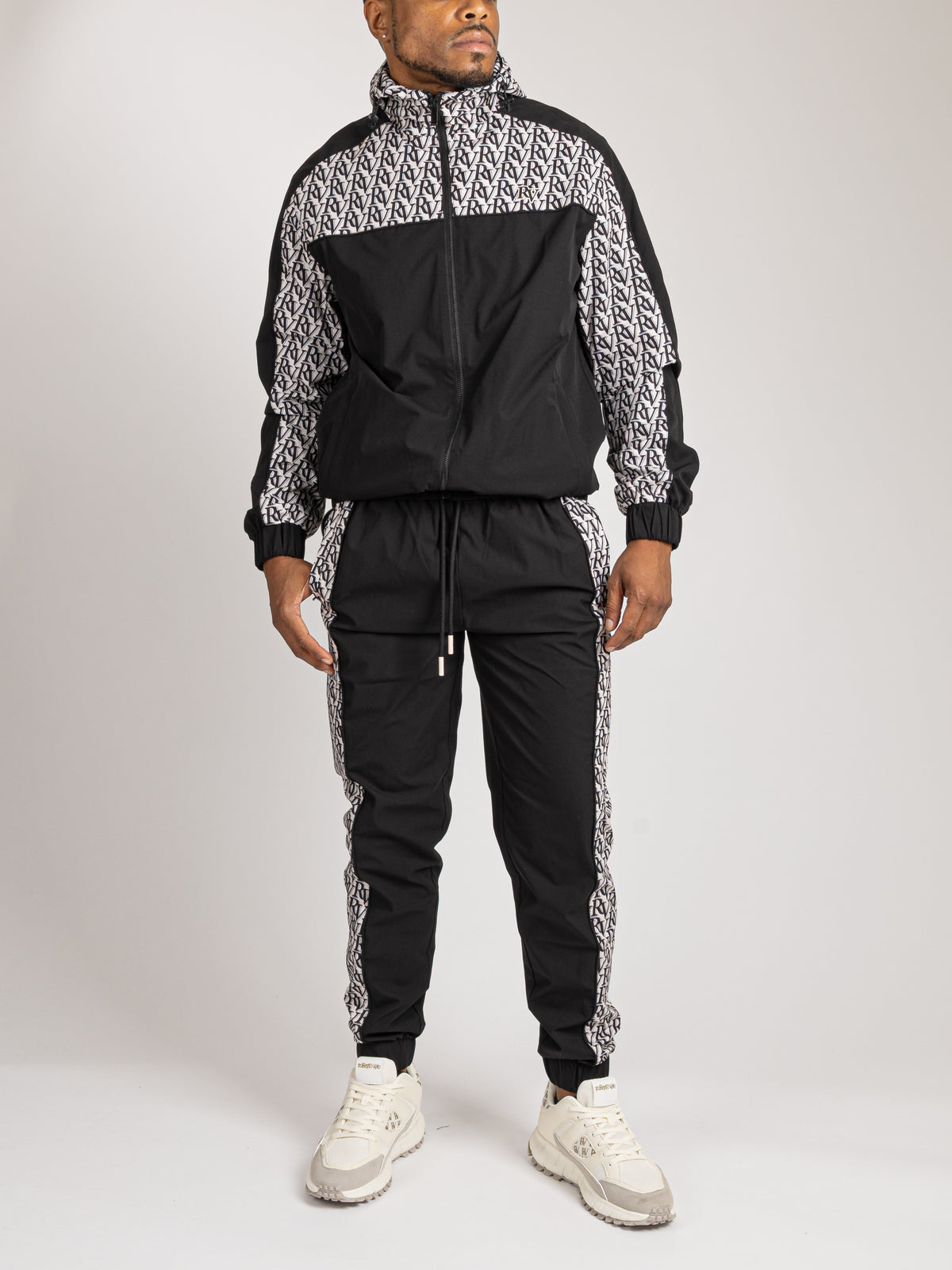 Nylon Pants - Monogram Panel