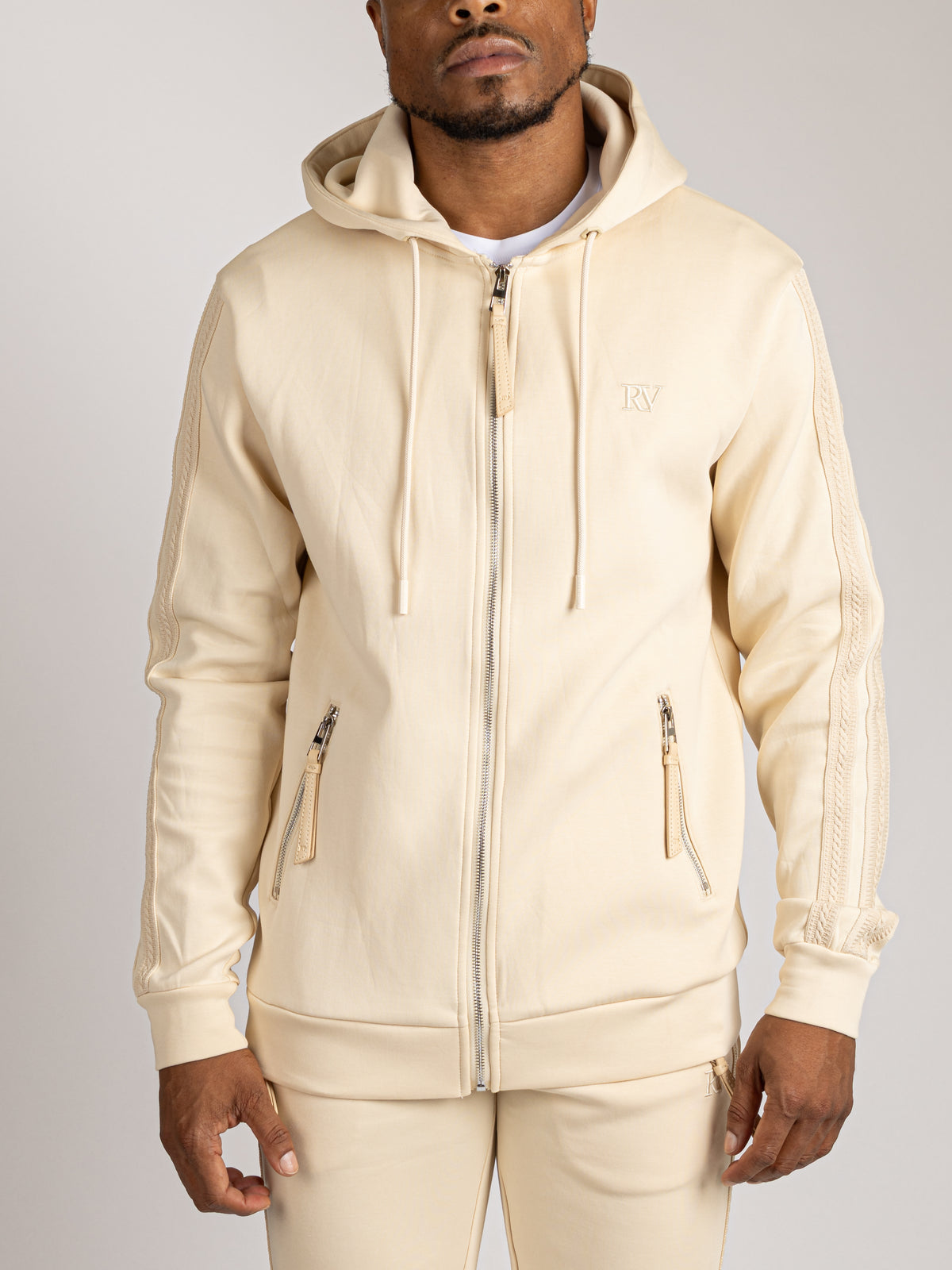 Zip Hoodie - Tonal Panel