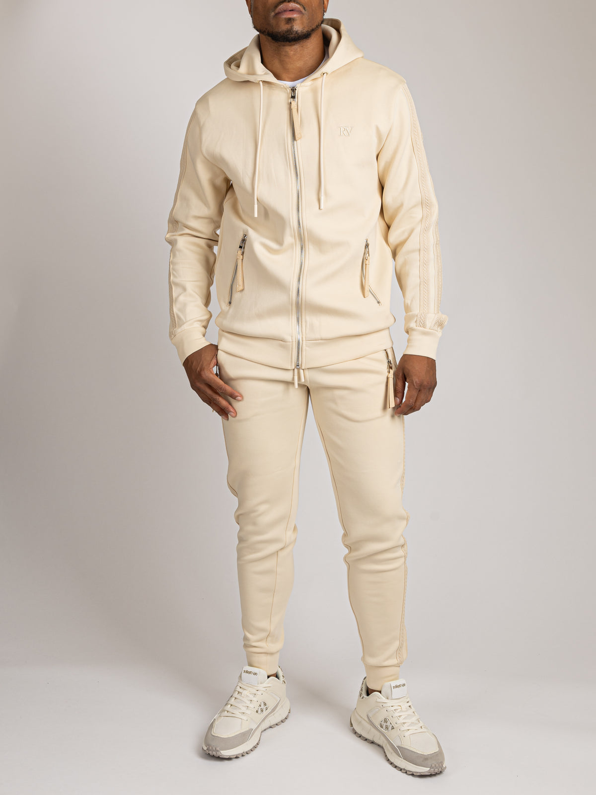 Zip Hoodie - Tonal Panel