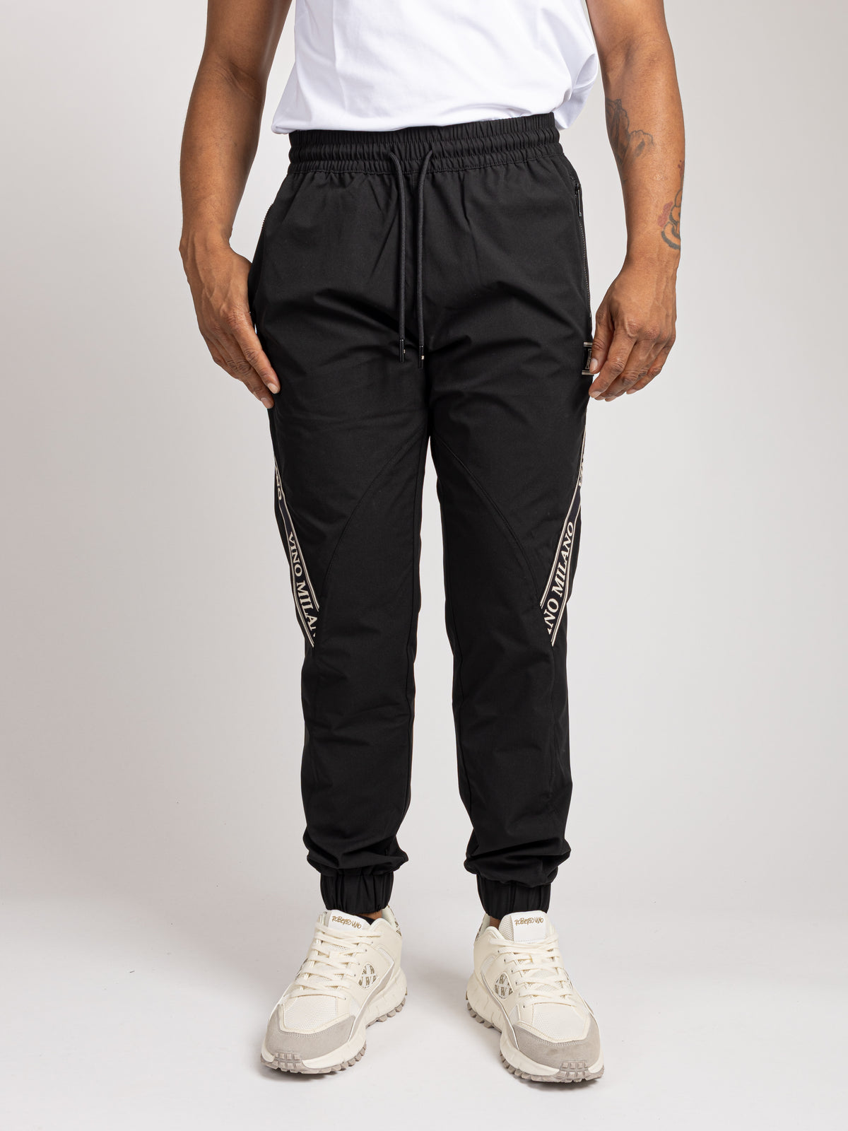 Nylon Pants - Logo Tape