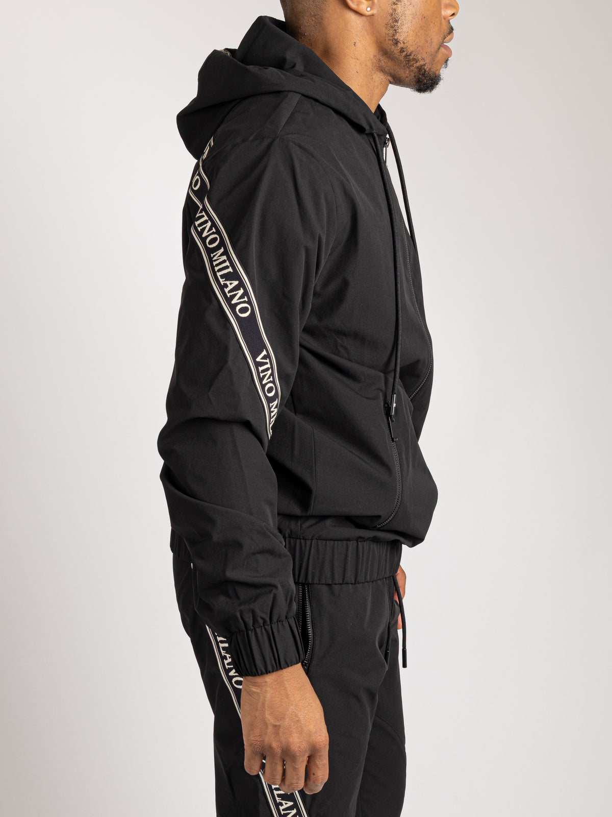 Nylon Jacket - Logo Tape